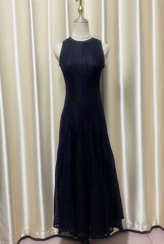 CM.YAYA Women's Sleeveless A-line Midi Maxi Tank Dress 2026 Streetwear INS Education Party Cocktail Night Out Long Dresses