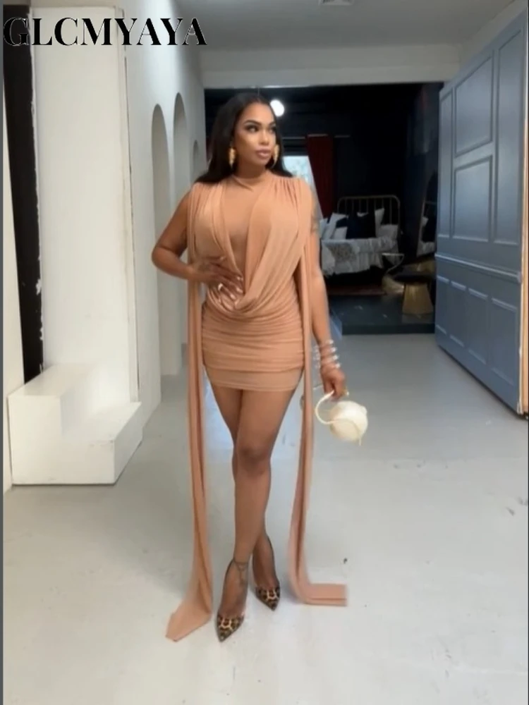 CM.YAYA Women’s Sleeveless Pile Collar Streamer Bodycon Midi Dress 2026 Streetwear Education Party Cocktail Night Out Dresses CM.YAYA Women's Sleeveless Pile Collar Streamer Bodycon Midi Dress 2026 Streetwear Education Party Cocktail Night Out Dresses