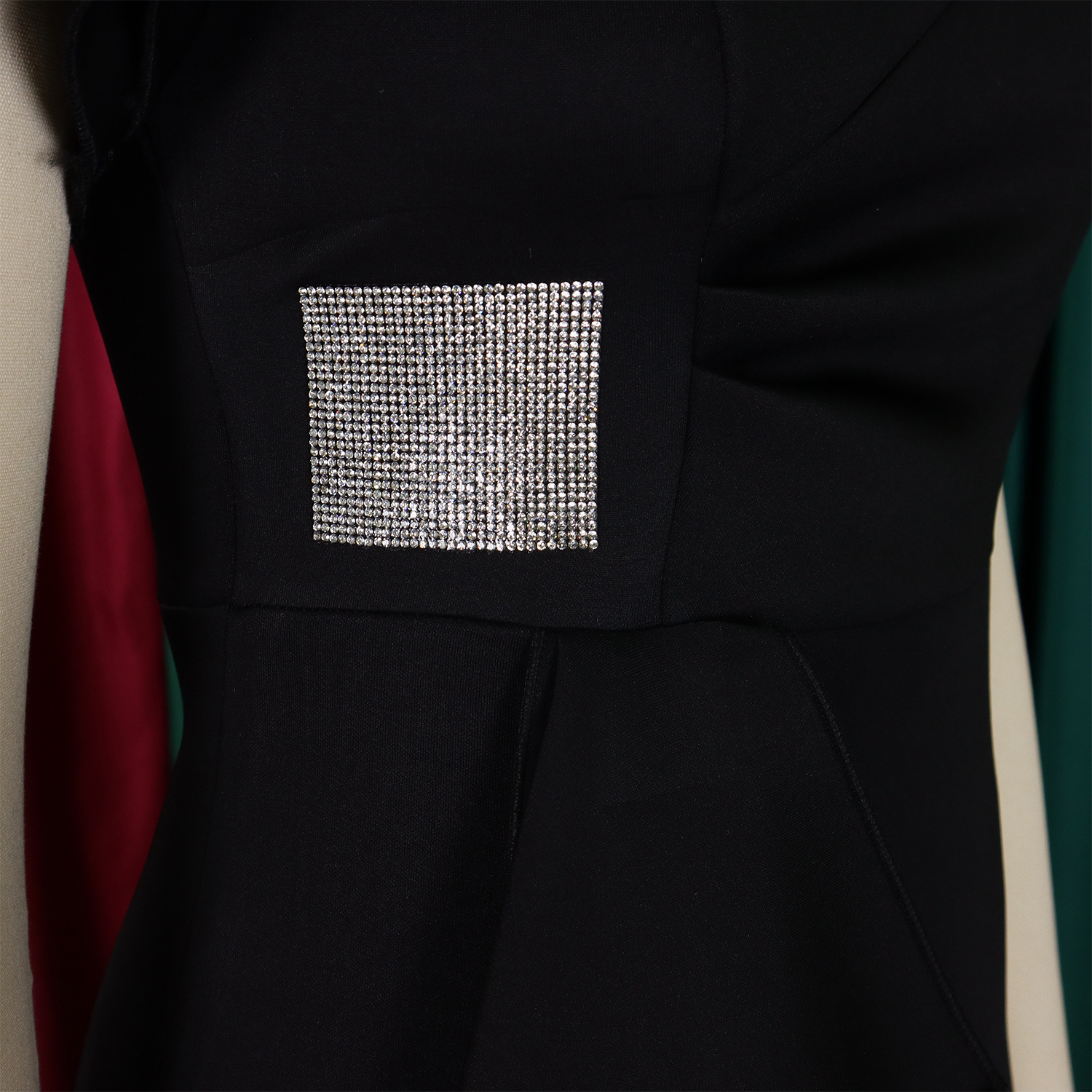 CM.YAYA Women Short Ruffles Sleeve O-neck Ribbon Bodycon Midi Dress 2025 Street Africa OL Evening Sexy Party Dresses Vestido