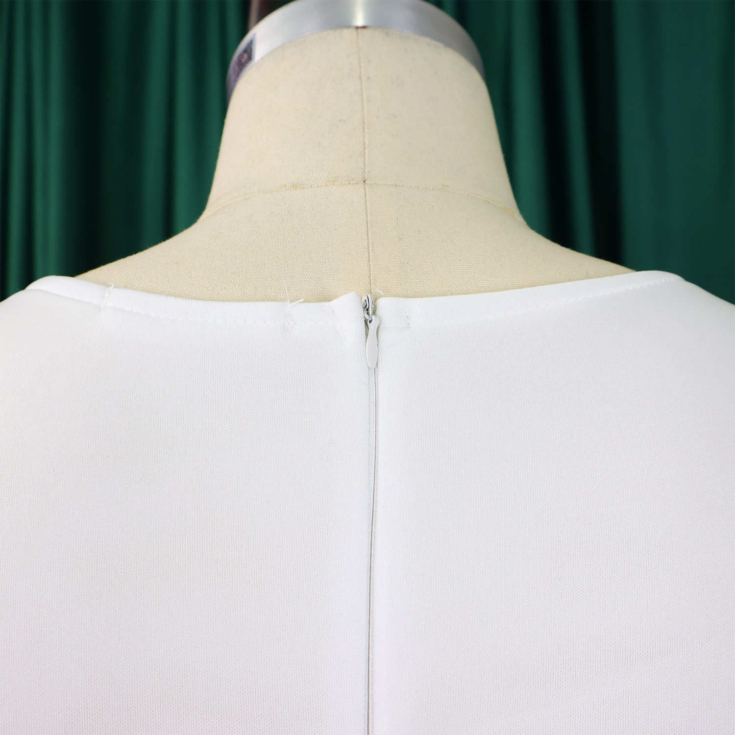 CM.YAYA Women Short Ruffles Sleeve O-neck Ribbon Bodycon Midi Dress 2025 Street Africa OL Evening Sexy Party Dresses Vestido