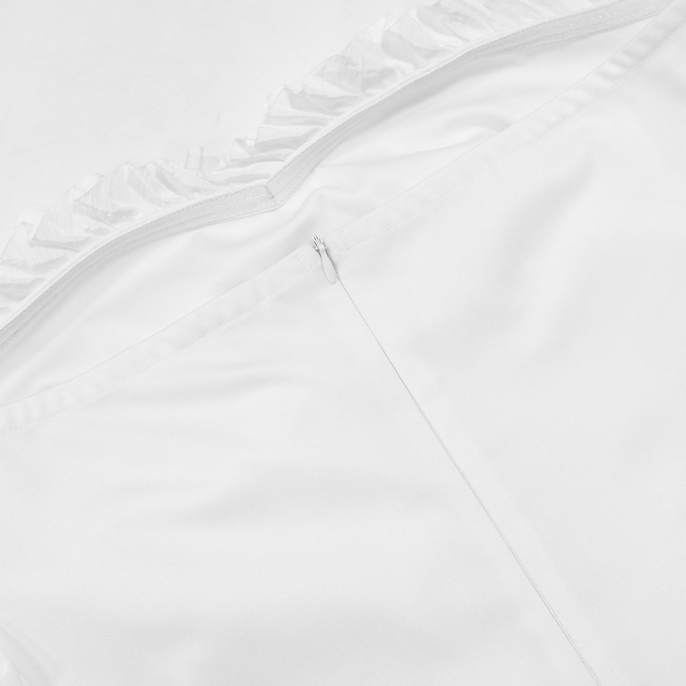 CM.YAYA Women Strapless Ruffles Tassel Splicing Irregular Birthday Bodycon Midi Maxi Dress 2023 Even Sexy Party Dresses Vestidos CM.YAYA Women Strapless Ruffles Tassel Splicing Irregular Birthday Bodycon Midi Maxi Dress 2023 Even Sexy Party Dresses Vestidos