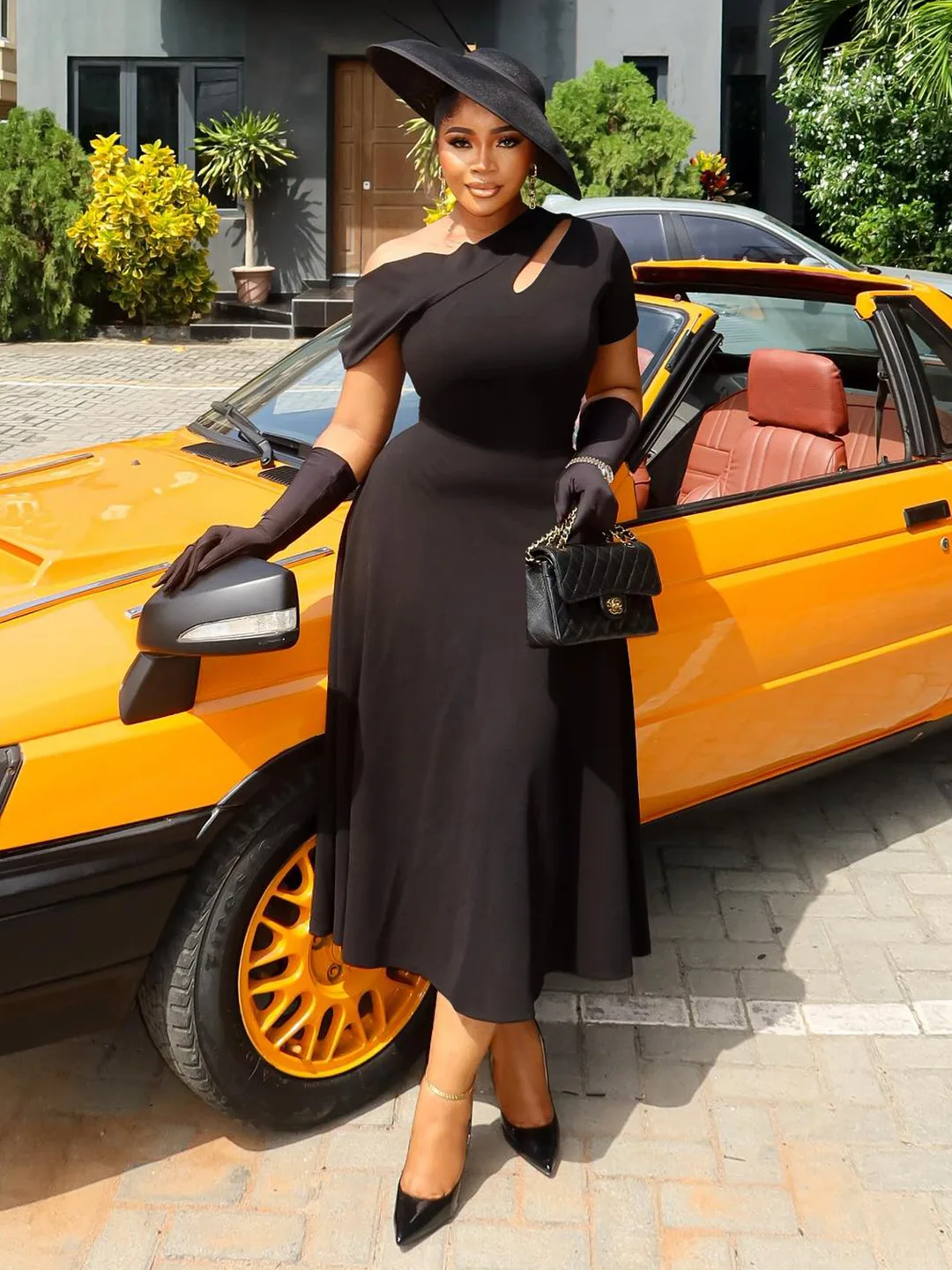 CM.YAYA Plus Size Women Off Shoulder Big Swing A-line Short Sleeve Maxi Long Dress 2025 Birthday Vacation Sexy Party Dresses CM.YAYA Plus Size Women Off Shoulder Big Swing A-line Short Sleeve Maxi Long Dress 2025 Birthday Vacation Sexy Party Dresses