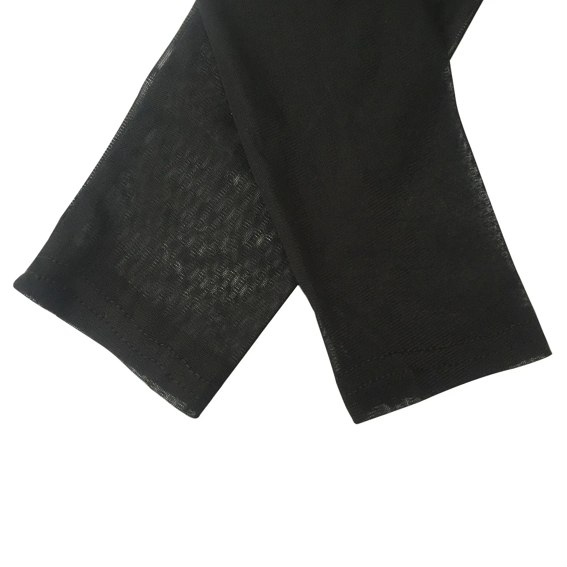 CM.YAYA 2023 Women Cutout Front Halter Neck Mesh Patchwork Long Sleeve Ruched Bodycon Midi Dress Sexy Night Party Club Dresses CM.YAYA 2023 Women Cutout Front Halter Neck Mesh Patchwork Long Sleeve Ruched Bodycon Midi Dress Sexy Night Party Club Dresses