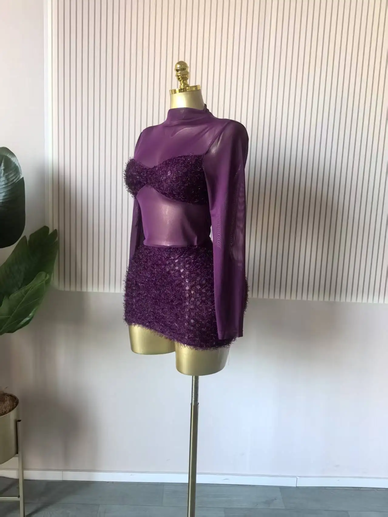 GLCMYAYA Street Women V-neck Long Sleeve Bodycon Midi Mini Dress 2025 Fall Vacation Sexy Evening Party Dresses Vestidos