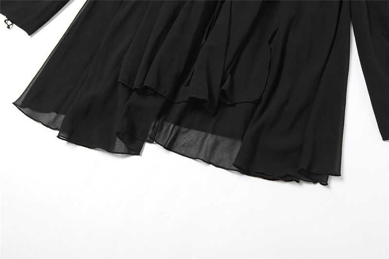 CM.YAYA Women Drop Shoulder Halter Neck Bow Backless Mini Chiffon Dress 2026 Street Beach Party Education Dresses Vestidos CM.YAYA Women Drop Shoulder Halter Neck Bow Backless Mini Chiffon Dress 2026 Street Beach Party Education Dresses Vestidos