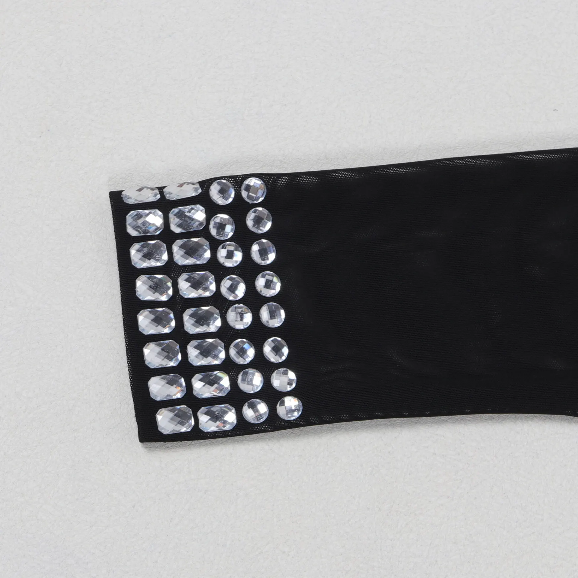 CM.YAYA Women Full Sleeve Diamonds Mesh Rhinestones High Side Split Mermaid Maxi Long Dress Evening Sexy Party Dresses Vestidos CM.YAYA Women Full Sleeve Diamonds Mesh Rhinestones High Side Split Mermaid Maxi Long Dress Evening Sexy Party Dresses Vestidos