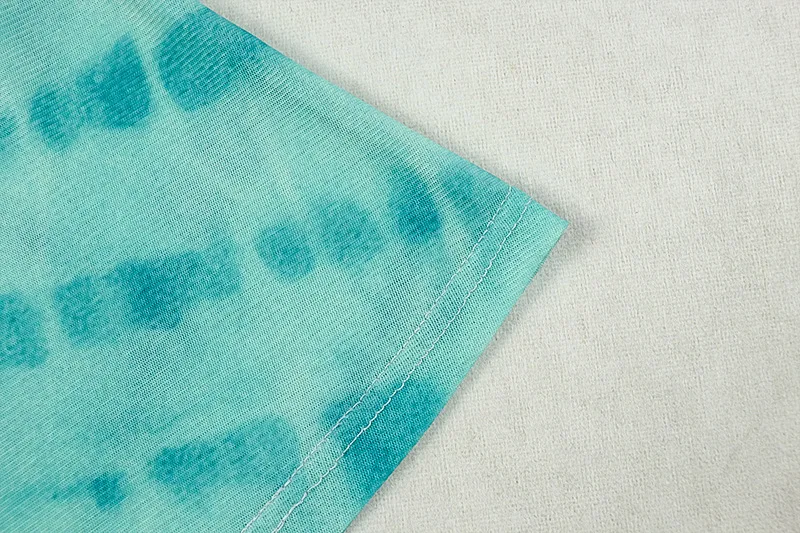 CM.YAYA Women Tie Dye Printed O-neck Bodycon Midi Maxi Long Dress 2025 Summer Holiday Birthday Sexy Club Party Evening Dresses