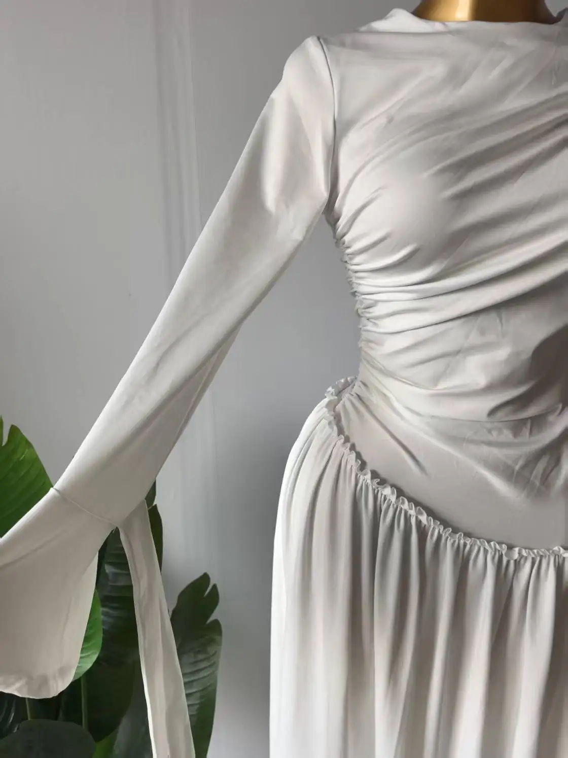 CM.YAYA Women Full Sleeve O-neck Elegant Long Dress 2026 Fall Winter Sweet Holiday Birthday Evening Sexy Party Dresses Vestidos