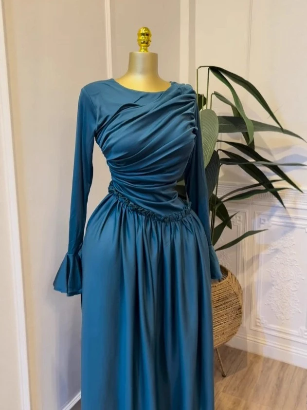 CM.YAYA Women Full Sleeve O-neck Elegant Long Dress 2026 Fall Winter Sweet Holiday Birthday Evening Sexy Party Dresses Vestidos CM.YAYA Women Full Sleeve O-neck Elegant Long Dress 2026 Fall Winter Sweet Holiday Birthday Evening Sexy Party Dresses Vestidos