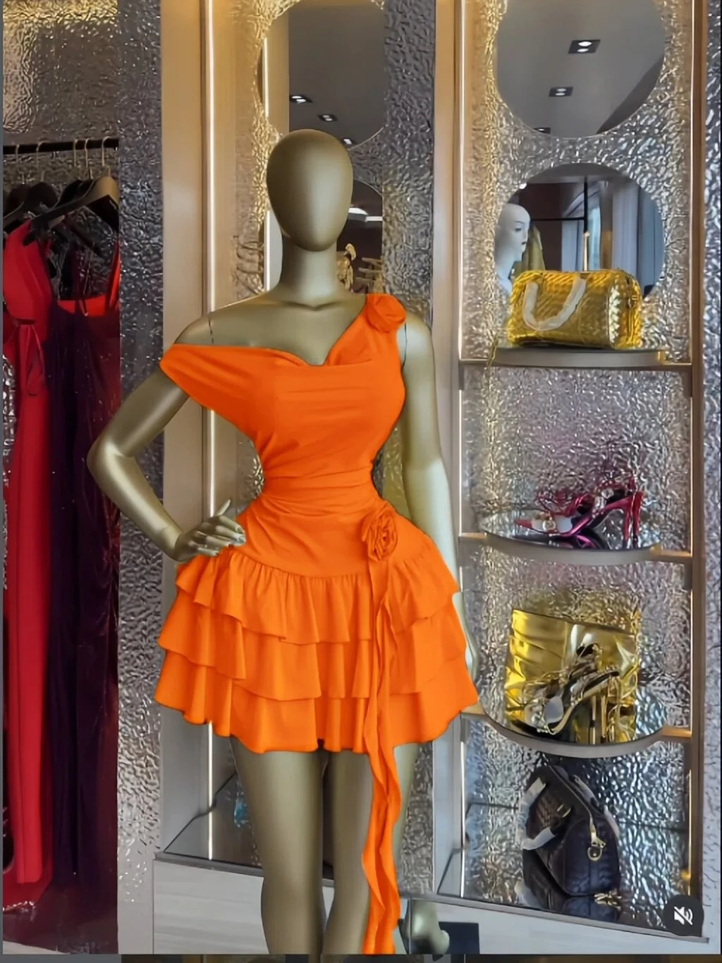 CM.YAYA Women Floral Applique Cascading Ruffles Tank Mini Smock Dress 2026 Street Beach Party Education Holiday Dresses Vestidos