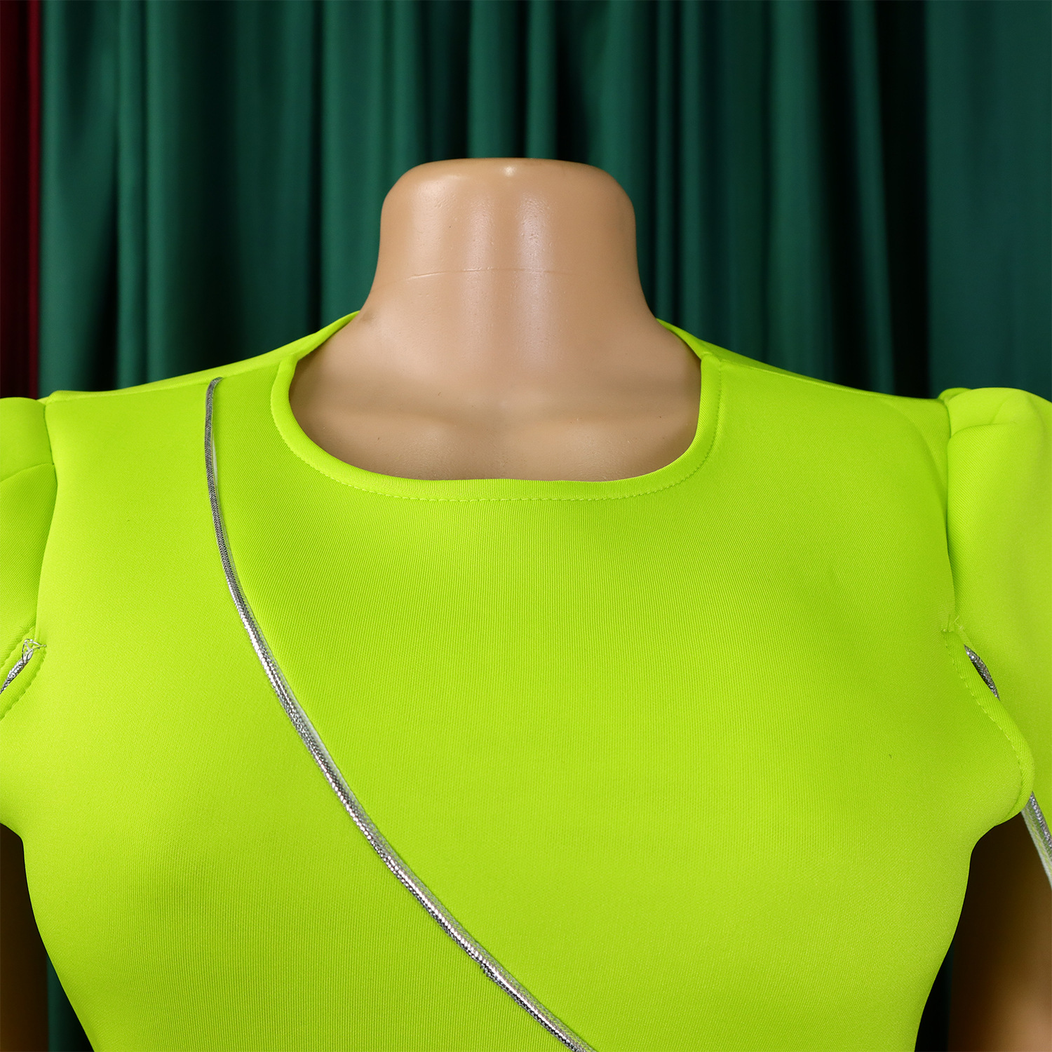 CM.YAYA Women Petal Full Sleeve O-neck Bodycon Midi Long Dress 2025 Spring OL Evening Party Night Club Africa Dresses Vestidos CM.YAYA Women Petal Full Sleeve O-neck Bodycon Midi Long Dress 2025 Spring OL Evening Party Night Club Africa Dresses Vestidos