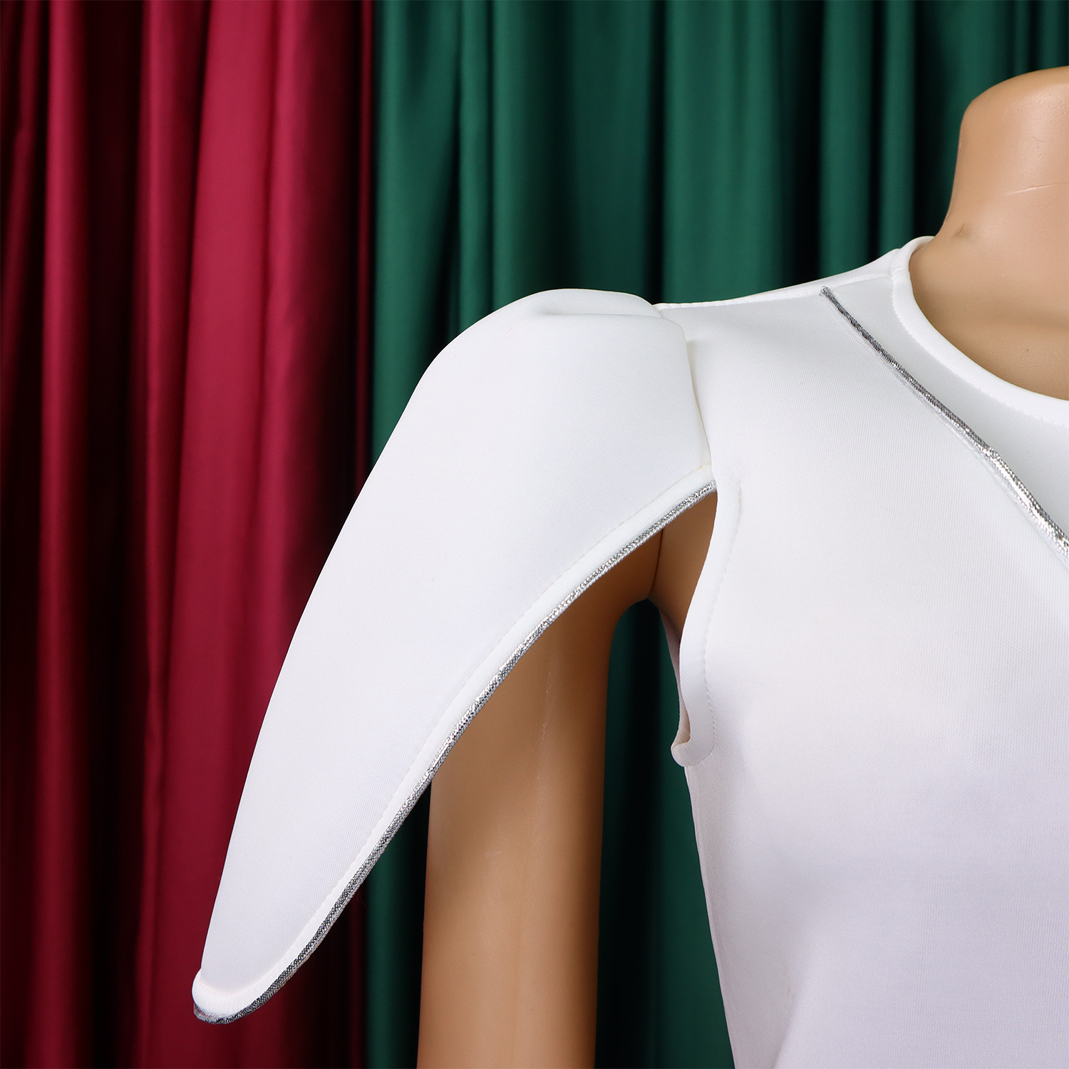 CM.YAYA Women Petal Full Sleeve O-neck Bodycon Midi Long Dress 2025 Spring OL Evening Party Night Club Africa Dresses Vestidos CM.YAYA Women Petal Full Sleeve O-neck Bodycon Midi Long Dress 2025 Spring OL Evening Party Night Club Africa Dresses Vestidos