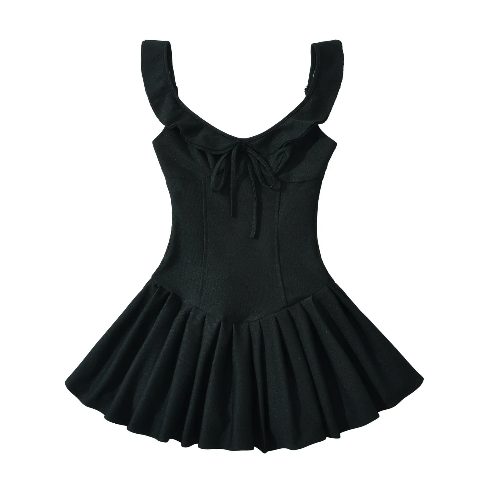 GLCMYAYA Women Sleeveless Tank Big Swing Ball Gown Midi Mini Dress 2025 Summer Beach Vacation Holiday Party Birthday Dresses