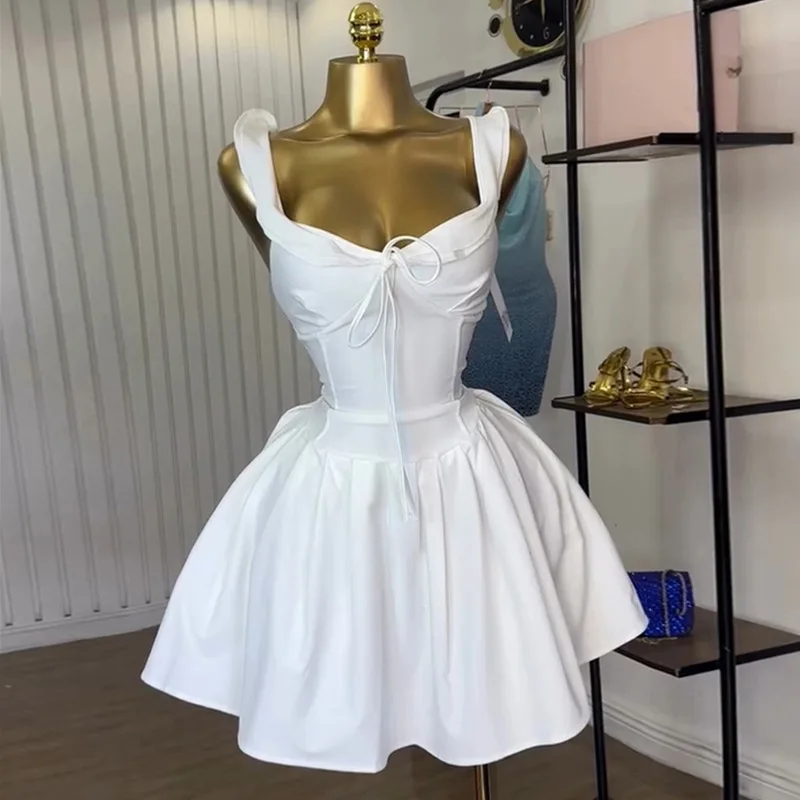 GLCMYAYA Women Sleeveless Tank Big Swing Ball Gown Midi Mini Dress 2025 Summer Beach Vacation Holiday Party Birthday Dresses