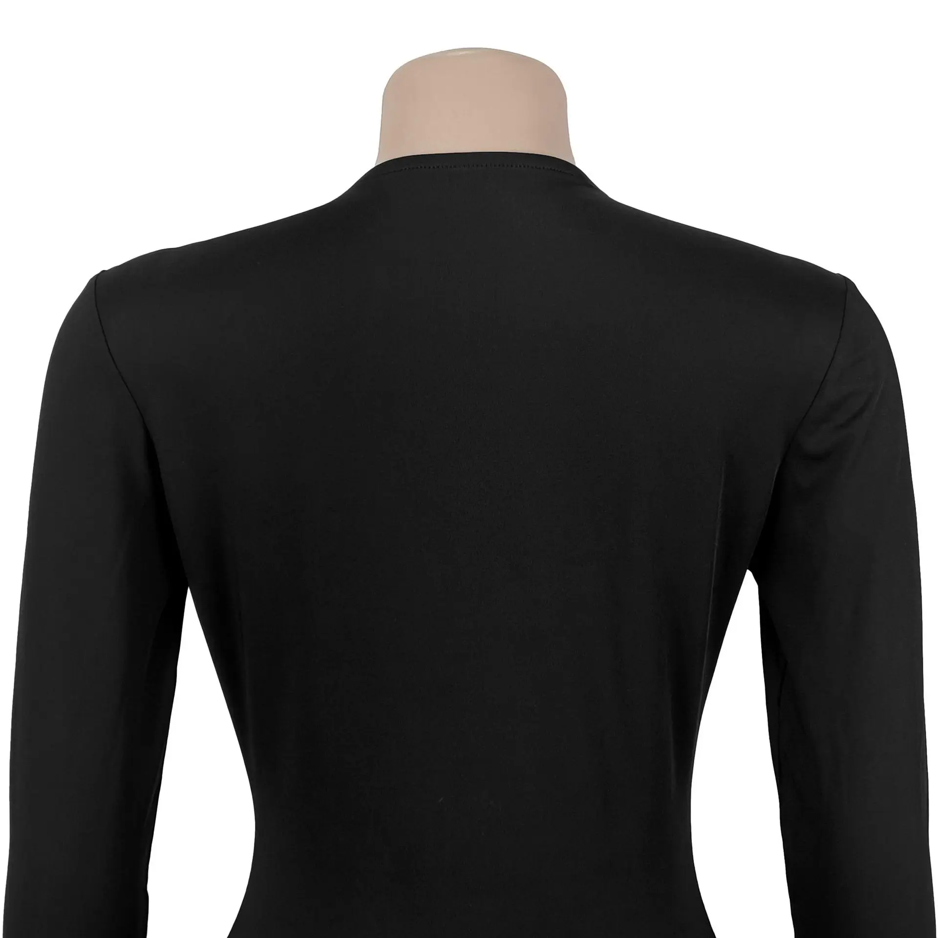 CM.YAYA Women V-Neck Long Sleeve Ruched Stacked Mini Dress 2026 Spring Beach Vacation Party Birthday Street Sexy Dresses