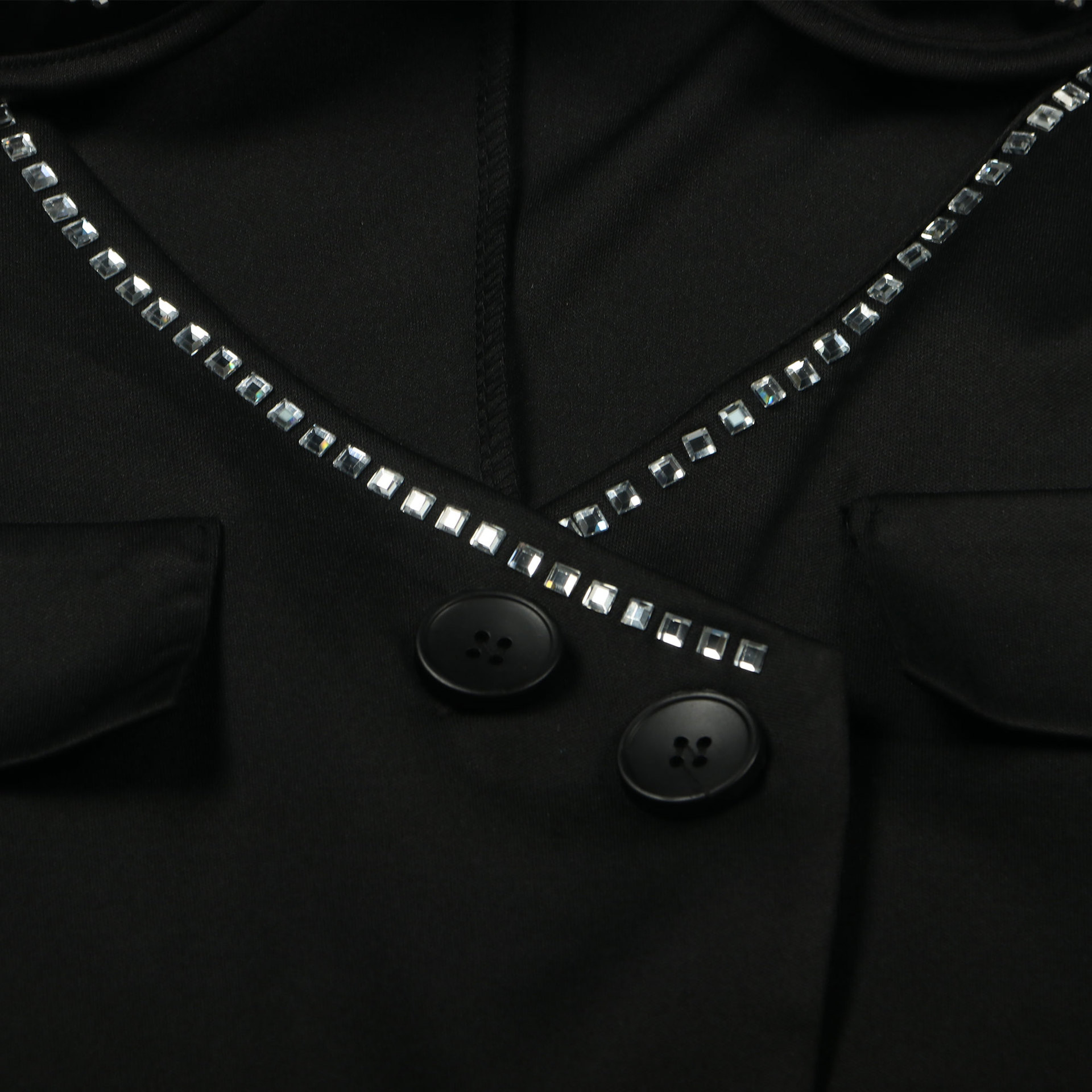 CM.YAYA Women Diamonds Hot Rhinestones Cutout Sweetheart Bodycon Midi Blazer Style Dress with Bra Top Sexy Party Even Dresses