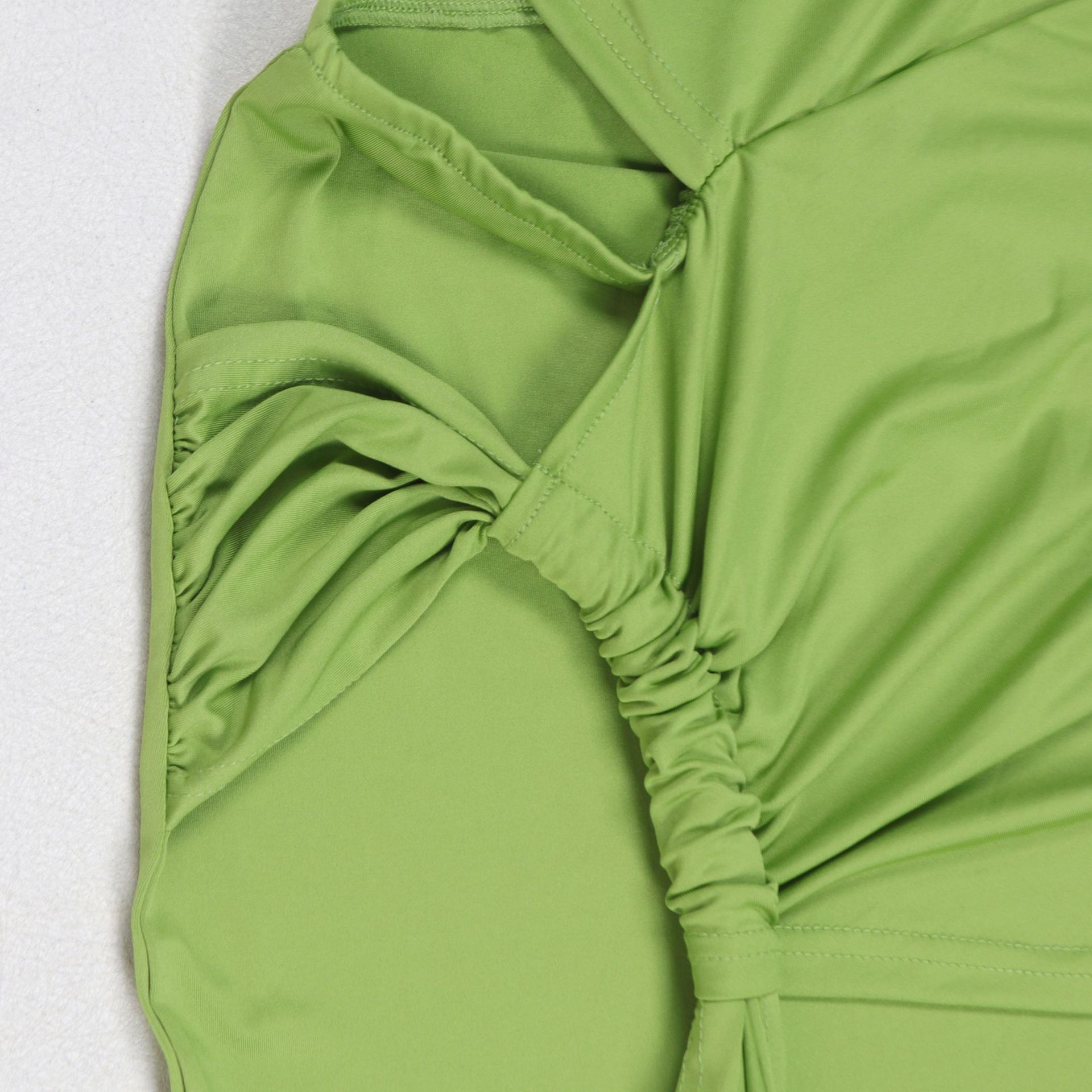 CM.YAYA Women Sleeveless Hollow Out Strap Ruched Maxi Long Dress 2025 Summer Street Sexy Party Birthday Evening Dresses Vestidos