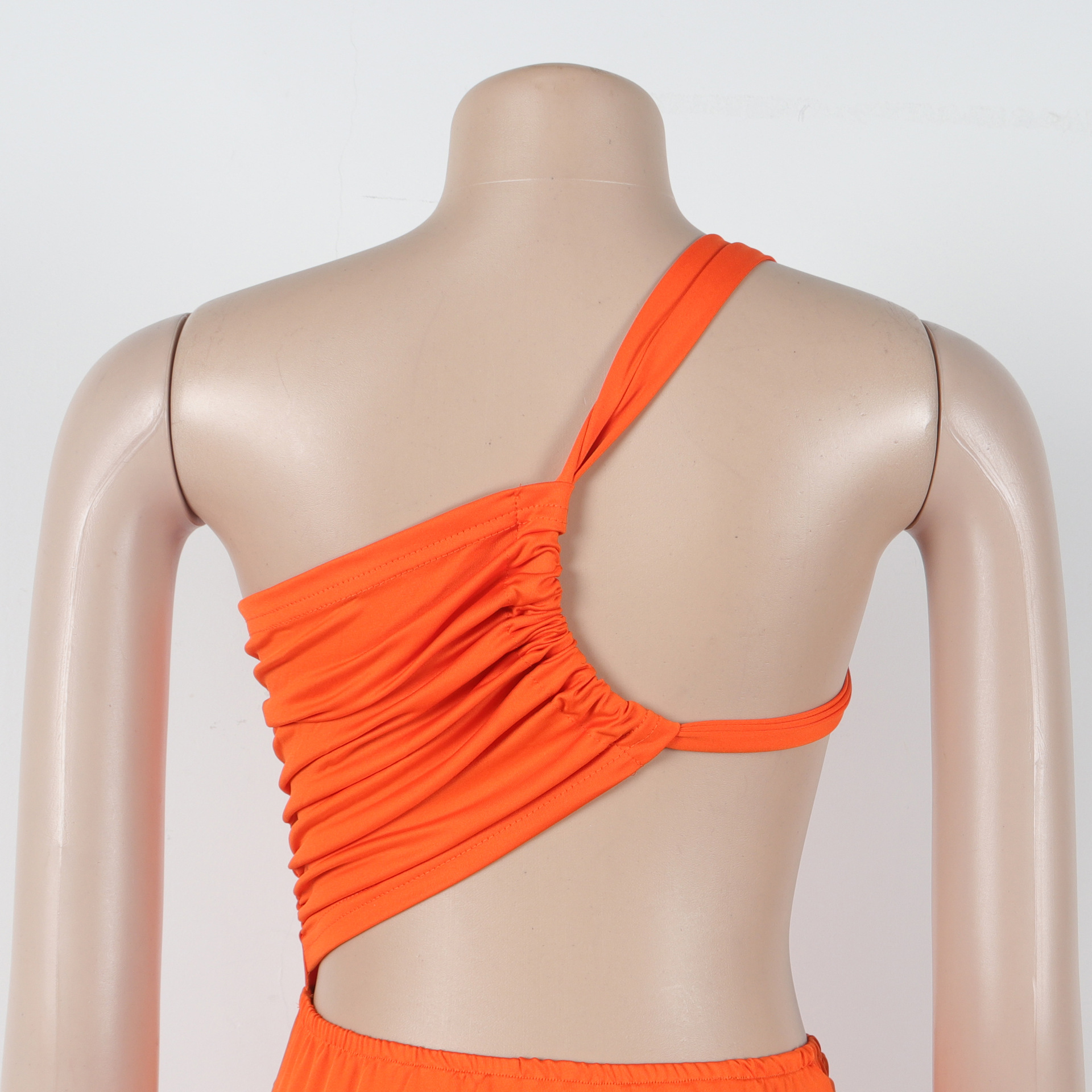 CM.YAYA Women Sleeveless Hollow Out Strap Ruched Maxi Long Dress 2025 Summer Street Sexy Party Birthday Evening Dresses Vestidos