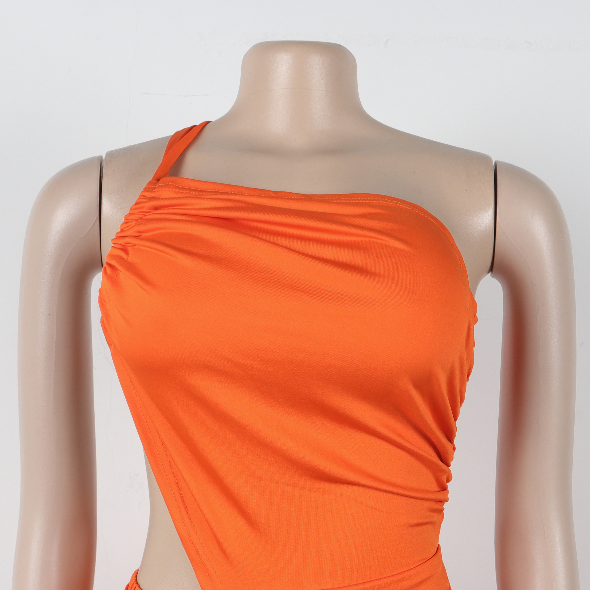 CM.YAYA Women Sleeveless Hollow Out Strap Ruched Maxi Long Dress 2025 Summer Street Sexy Party Birthday Evening Dresses Vestidos