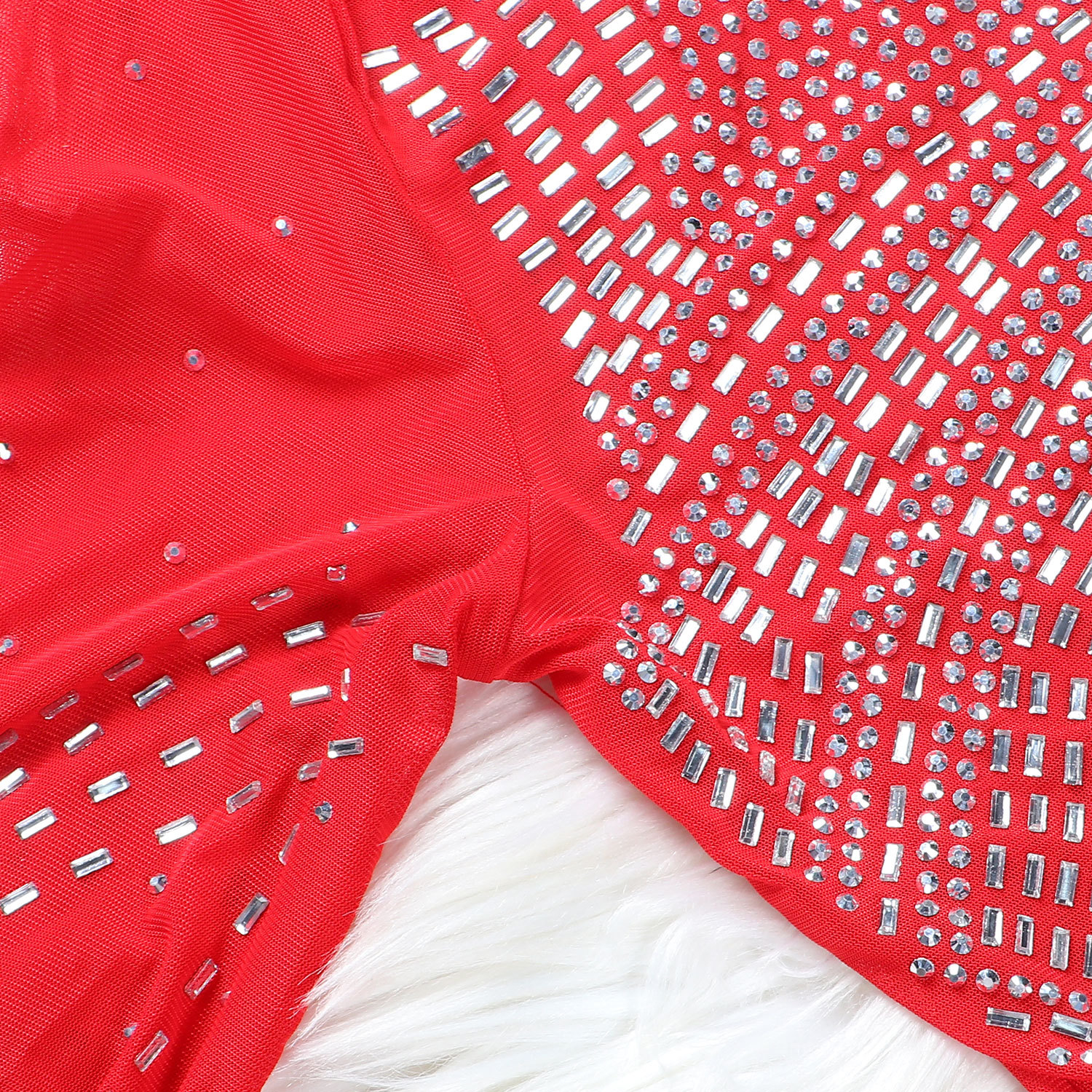 CM.YAYA Women Mesh Patchwork Diamonds Hot Rhinestones Bodycon Midi Mermaid Maxi Dress 2023 Evening Sexy Party Dresses Vestidos