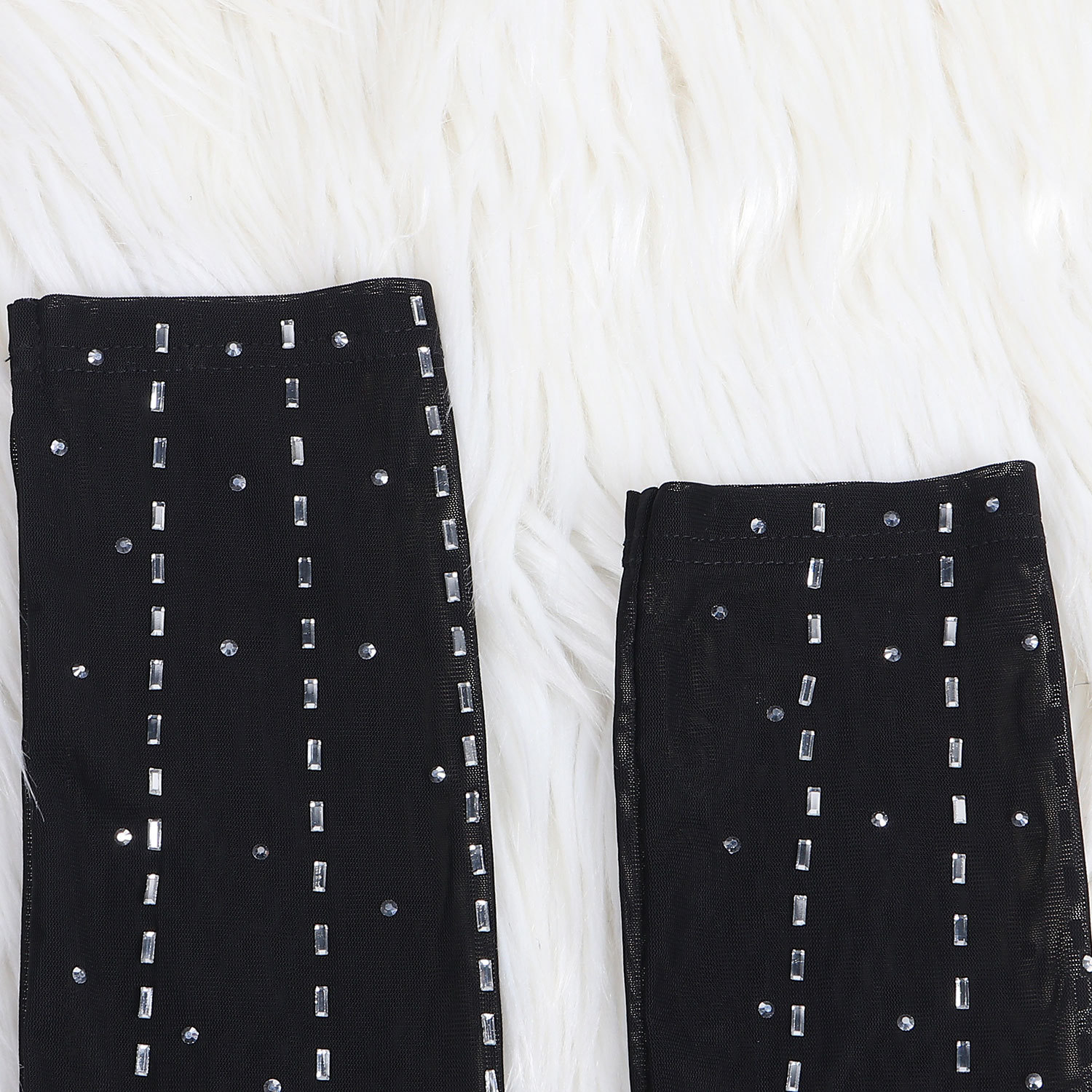 CM.YAYA Women Mesh Patchwork Diamonds Hot Rhinestones Bodycon Midi Mermaid Maxi Dress 2023 Evening Sexy Party Dresses Vestidos