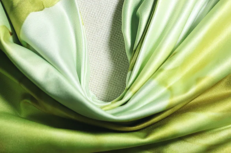 CM.YAYA Women Sleeveless Ruched Halter V-neck High Waist Long Maxi Dress Print Birthday Night Club Party Vestidos Sexy Dresses