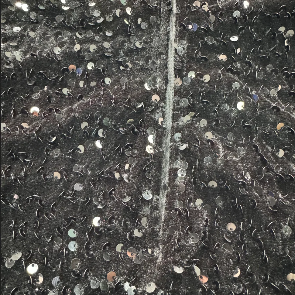 CM.YAYA Women Sequined Feather Mesh Strapless Plunging V-neck Bodycon Midi Dress 2024 Summer Sexy Party Evening Mini Dresses