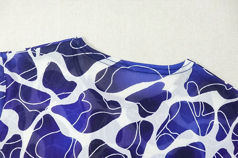 CM.YAYA Women 3D Printed O-neck A-line Mesh Long Sleeve Maxi Long Dress 2025 Summer Fashion Birthday Vacation Sexy Party Dresses CM.YAYA Women 3D Printed O-neck A-line Mesh Long Sleeve Maxi Long Dress 2025 Summer Fashion Birthday Vacation Sexy Party Dresses