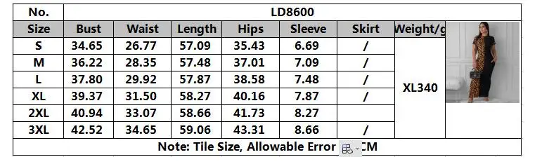 2019 Autumn Summer Women Fashion Leopard Print Bodycon Long Maxi Dress Sexy Club Party Dresses Vestidos  GLLD8600