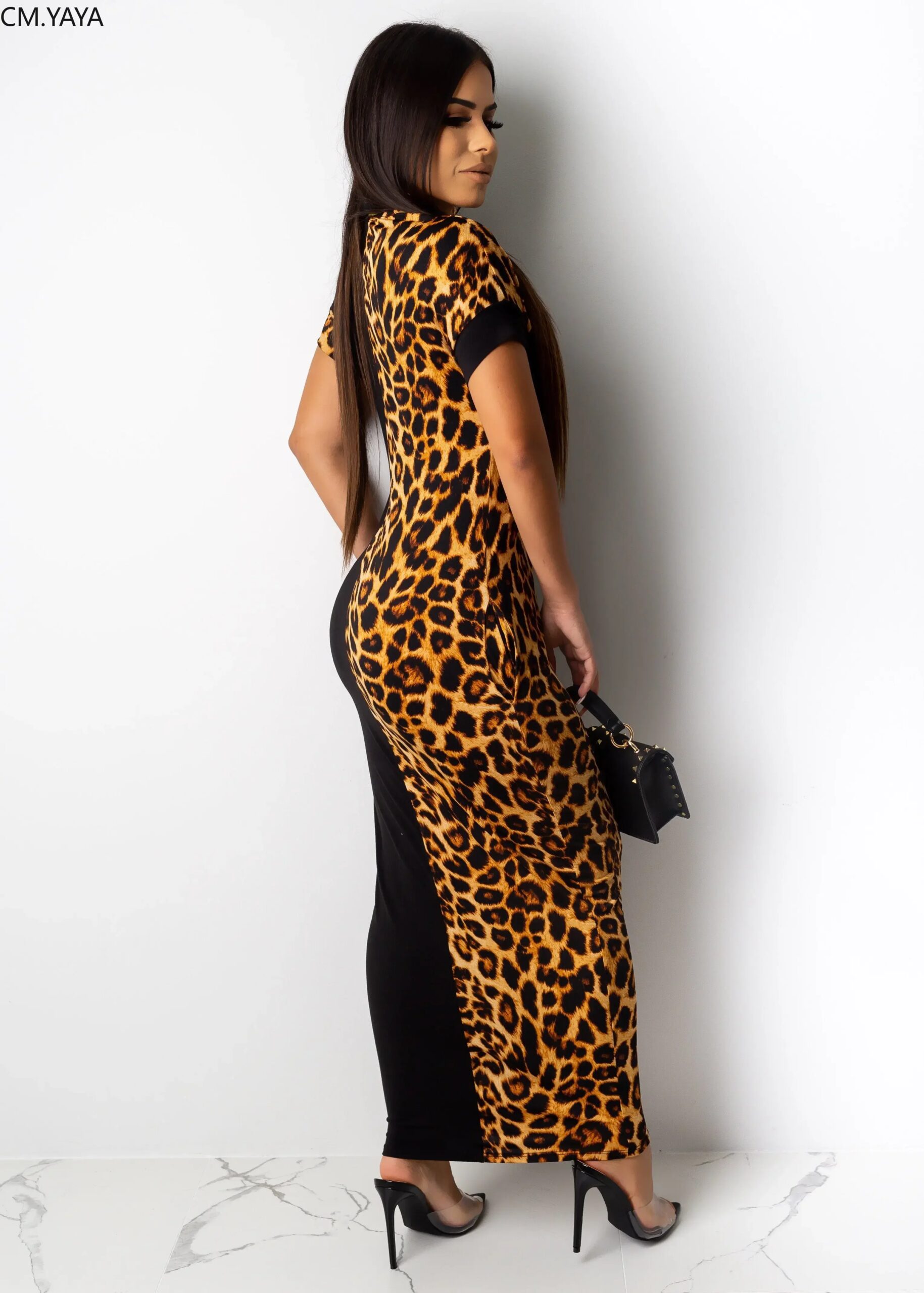 2019 Autumn Summer Women Fashion Leopard Print Bodycon Long Maxi Dress Sexy Club Party Dresses Vestidos GLLD8600 2019 Autumn Summer Women Fashion Leopard Print Bodycon Long Maxi Dress Sexy Club Party Dresses Vestidos GLLD8600