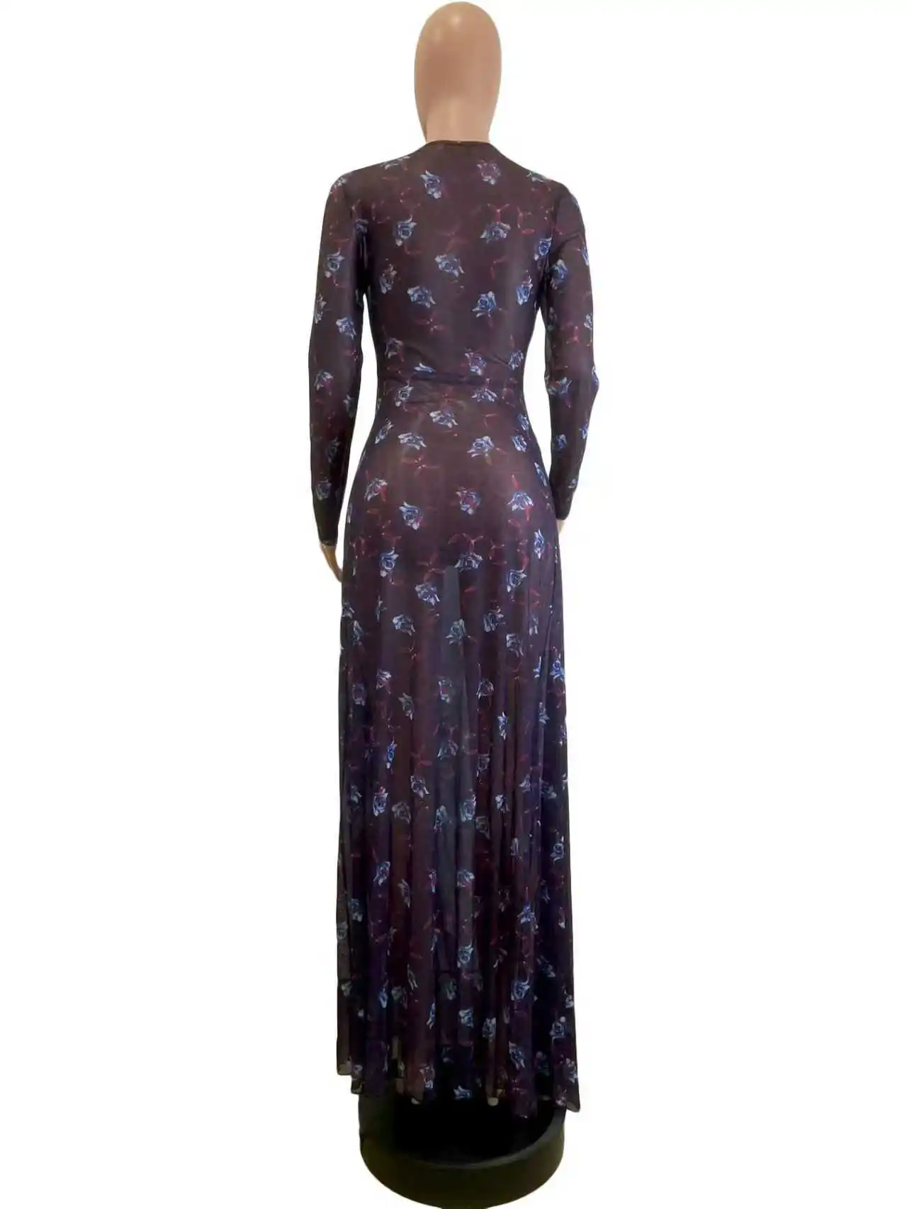 GLCMYAYA Women O-Neck Long Sleeve Print Split Maxi Long Dress 2025 Fall Autumn Evening Party Vacation Birthday Dresses Vestidos GLCMYAYA Women O-Neck Long Sleeve Print Split Maxi Long Dress 2025 Fall Autumn Evening Party Vacation Birthday Dresses Vestidos