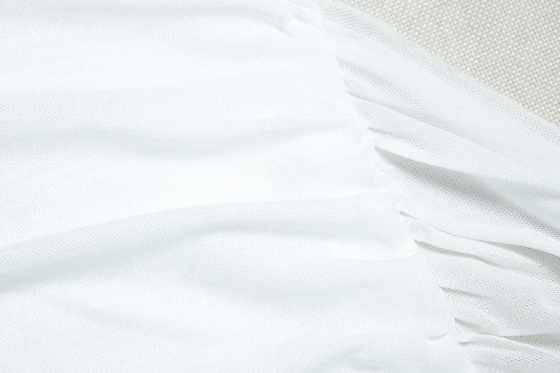 CM.YAYA Women Diagonal Collar Mesh Full Sleeve Long Maxi Dress 2024 Autumn Streetwear Night Club Evening Party Dresses Vestidos