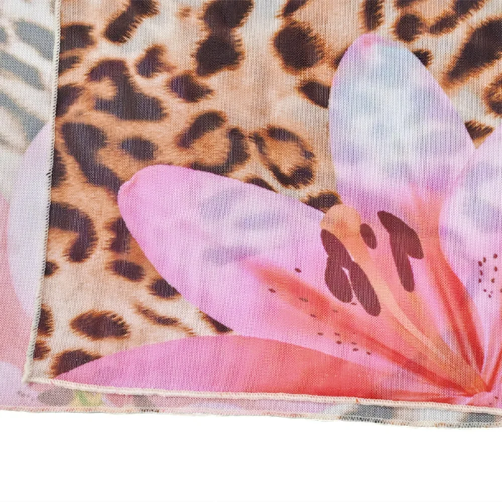 CM.YAYA Women Floral Leopsrd Printed Sleeveless High Side Split Long Maxi Dress 2025 Skew Collar Sexy Birthday Party Dresses CM.YAYA Women Floral Leopsrd Printed Sleeveless High Side Split Long Maxi Dress 2025 Skew Collar Sexy Birthday Party Dresses