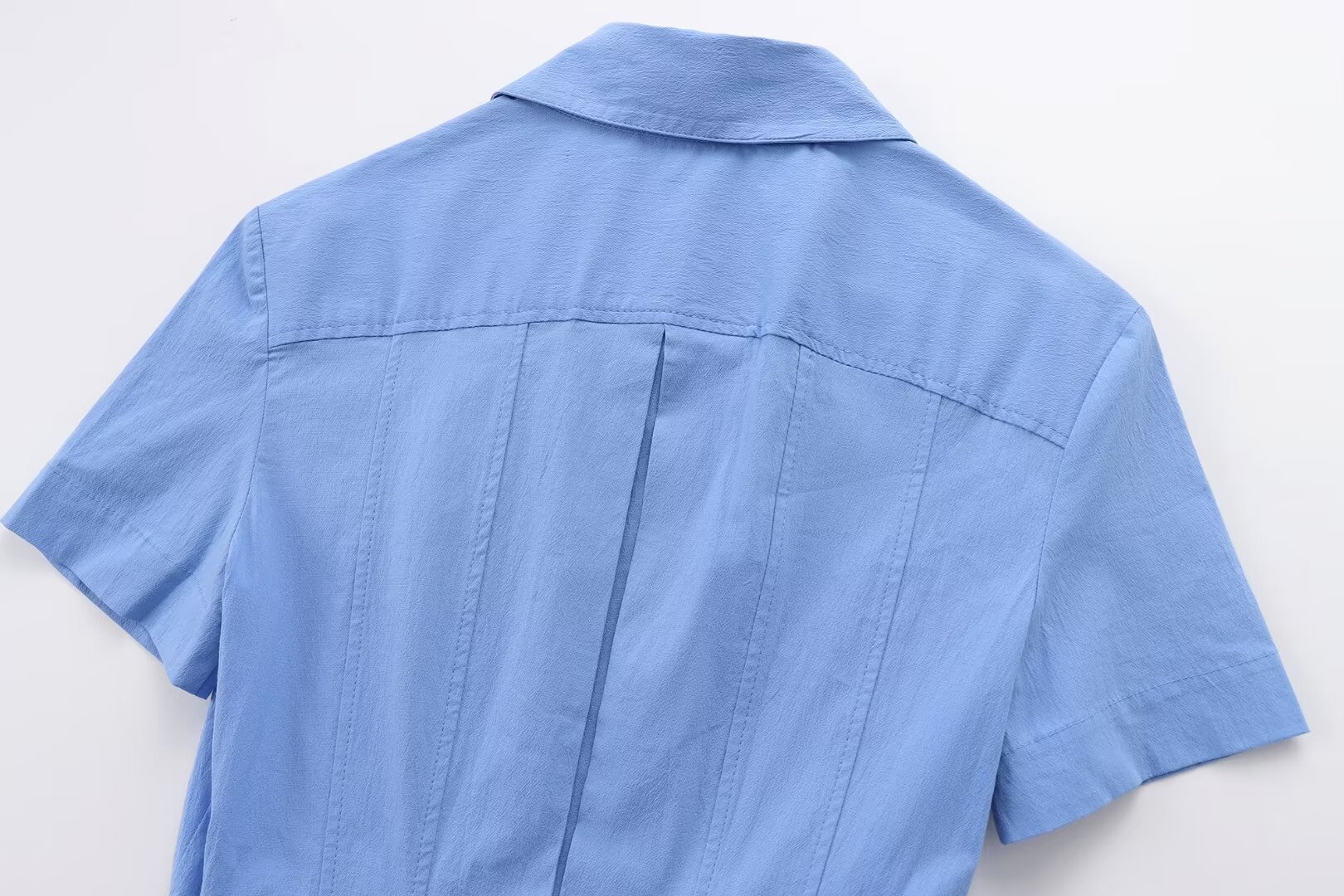 CM.YAYA Women Short Sleeve Single Breasted Belt Long Maxi Dress 2025 Street Birthday Evening Sexy Party Shirt Dresses Vestidos