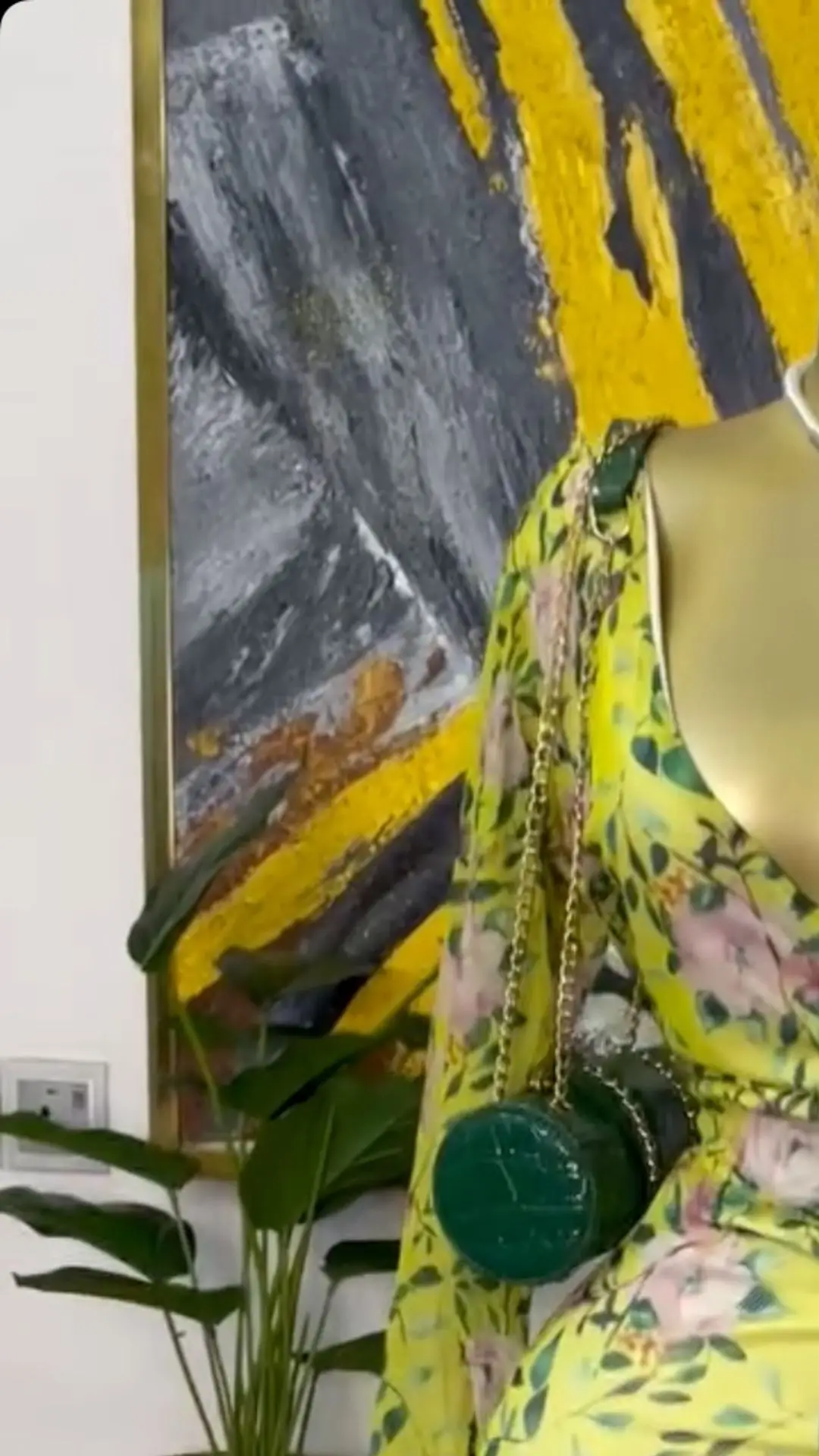 CM.YAYA Women Floral Printed Long Sleeve V-neck Ruffles Mini Dress 2025 Beach Evening Sexy Beach Party Birthday Street Dresses