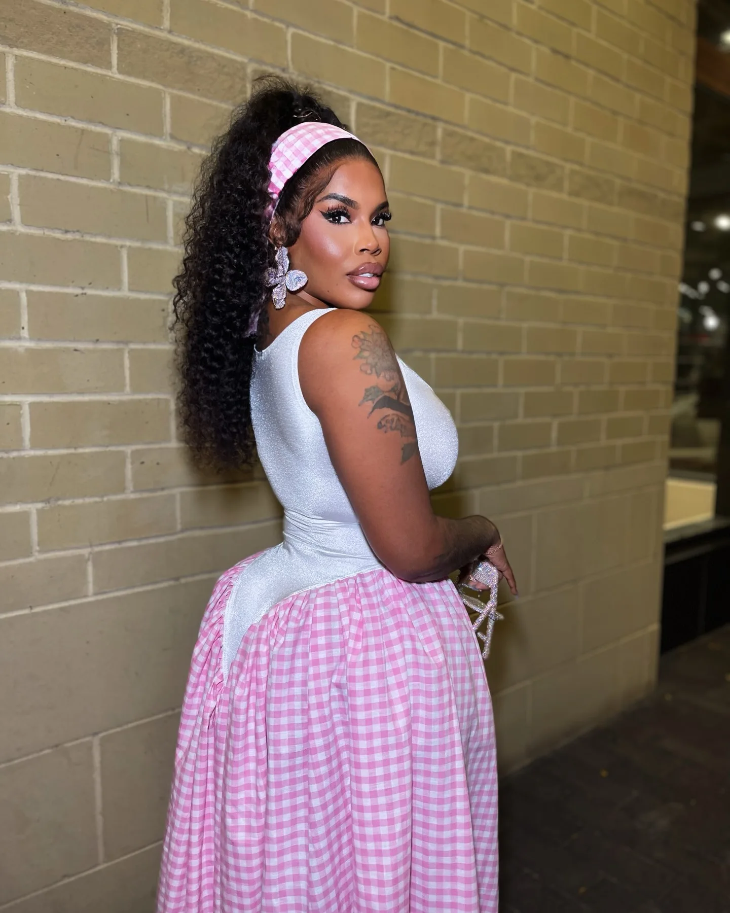 CM.YAYA Women Plaid Print U-Neck Sleeveless Tank Long Dress 2025 Summer Beach Holiday Birthday Sexy Club Party Evening Dresses