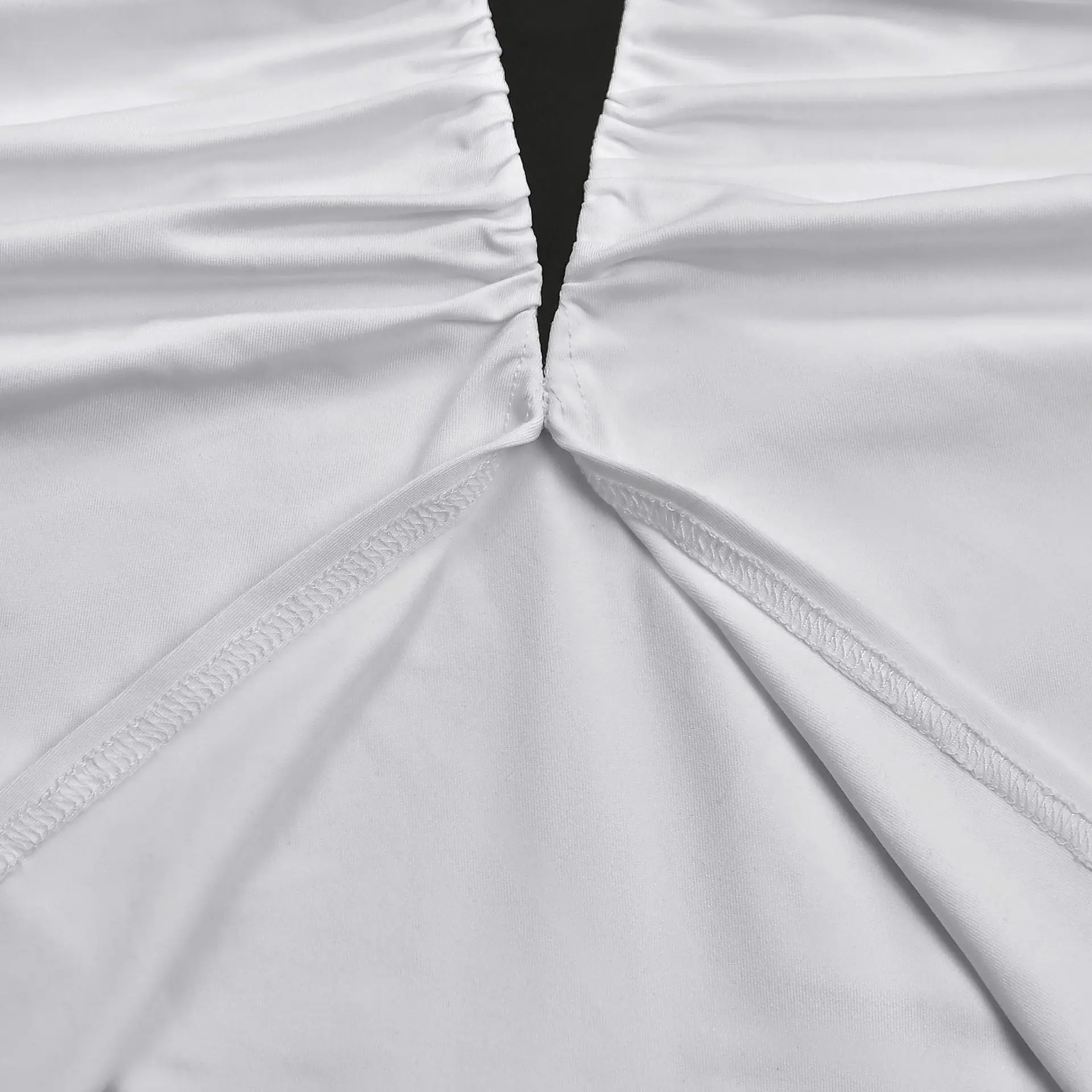 GLCMYAYA Women V-neck Sleeveless Halter Ruched Mermaid Long Dress 2026 Street Birthday Evening Sexy Party Maxi Dresses Vestidos