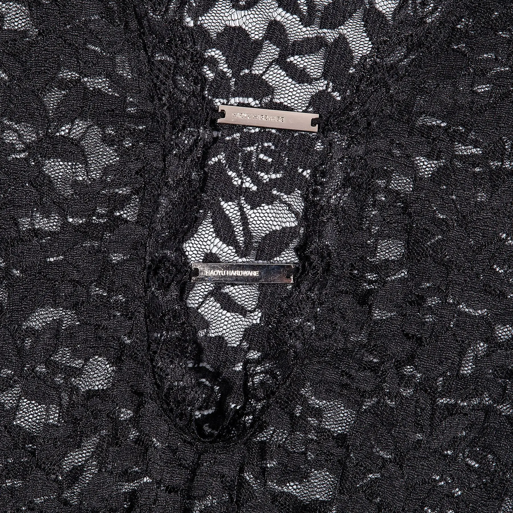 CM.YAYA Fashion Women Lace See Through V-neck Bodycon Mini Dress 2025 Spring Sexy Long Sleeve Night Club Party Evening Dresses