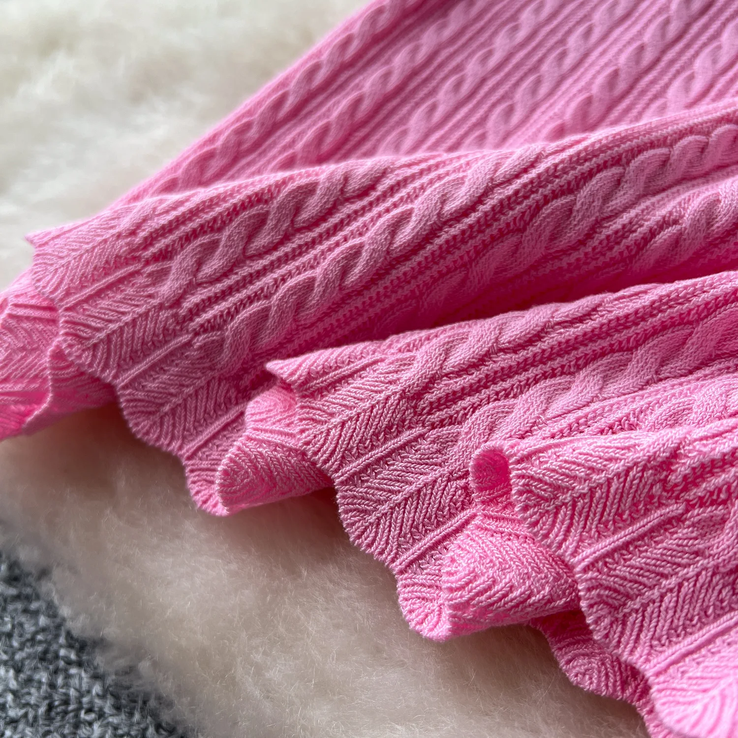 CM.YAYA Fashion Women Sleeveless O-neck Knit Bodycon Pencil Midi Dress 2025 Spring Club Sexy Party Evening birthday Dresses