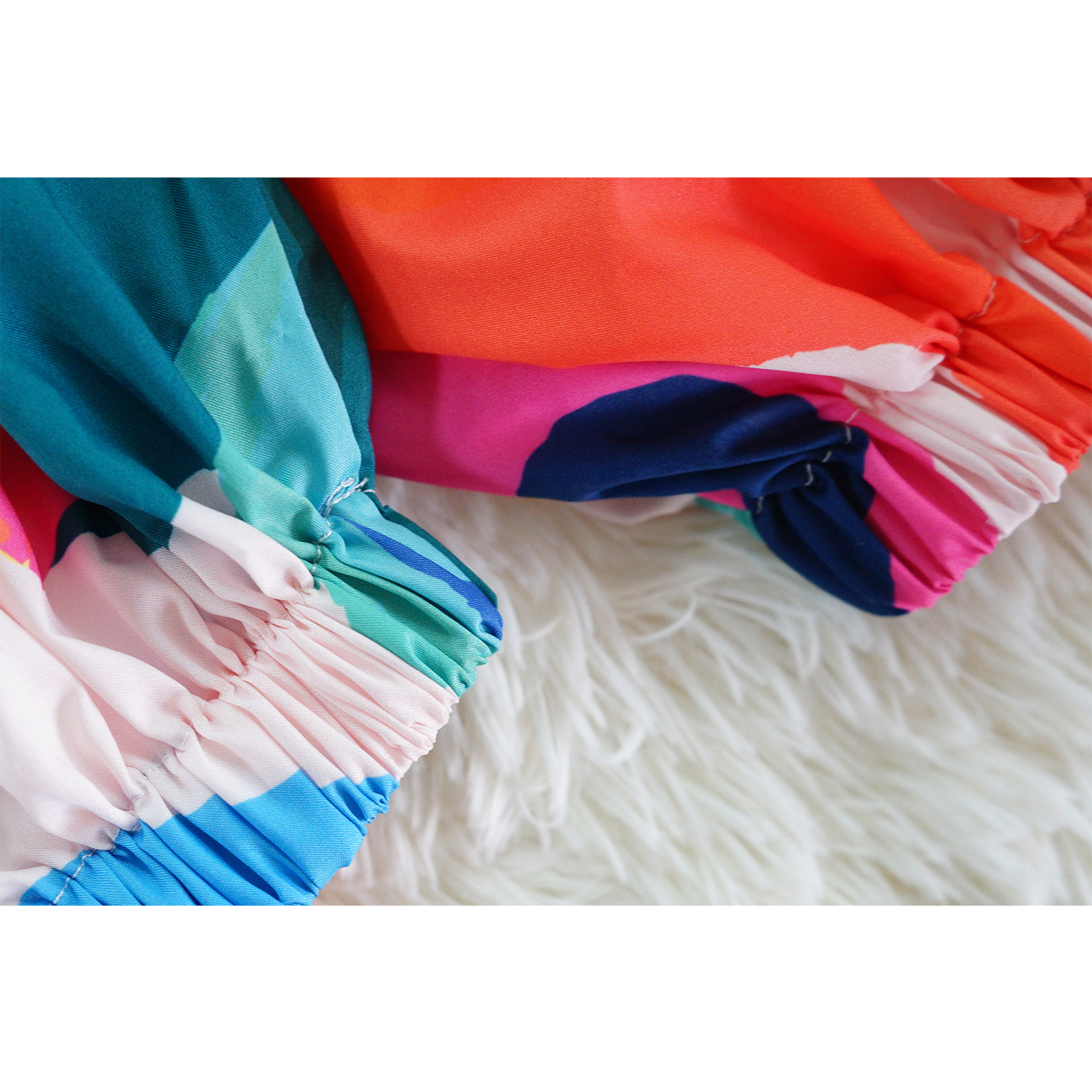 CM.YAYA Vintage Women Fashion Stretch Hem Off Shoulder Slash Neck Lantern Long Sleeve Printed Ball Gown Smock Dress Vestidos CM.YAYA Vintage Women Fashion Stretch Hem Off Shoulder Slash Neck Lantern Long Sleeve Printed Ball Gown Smock Dress Vestidos