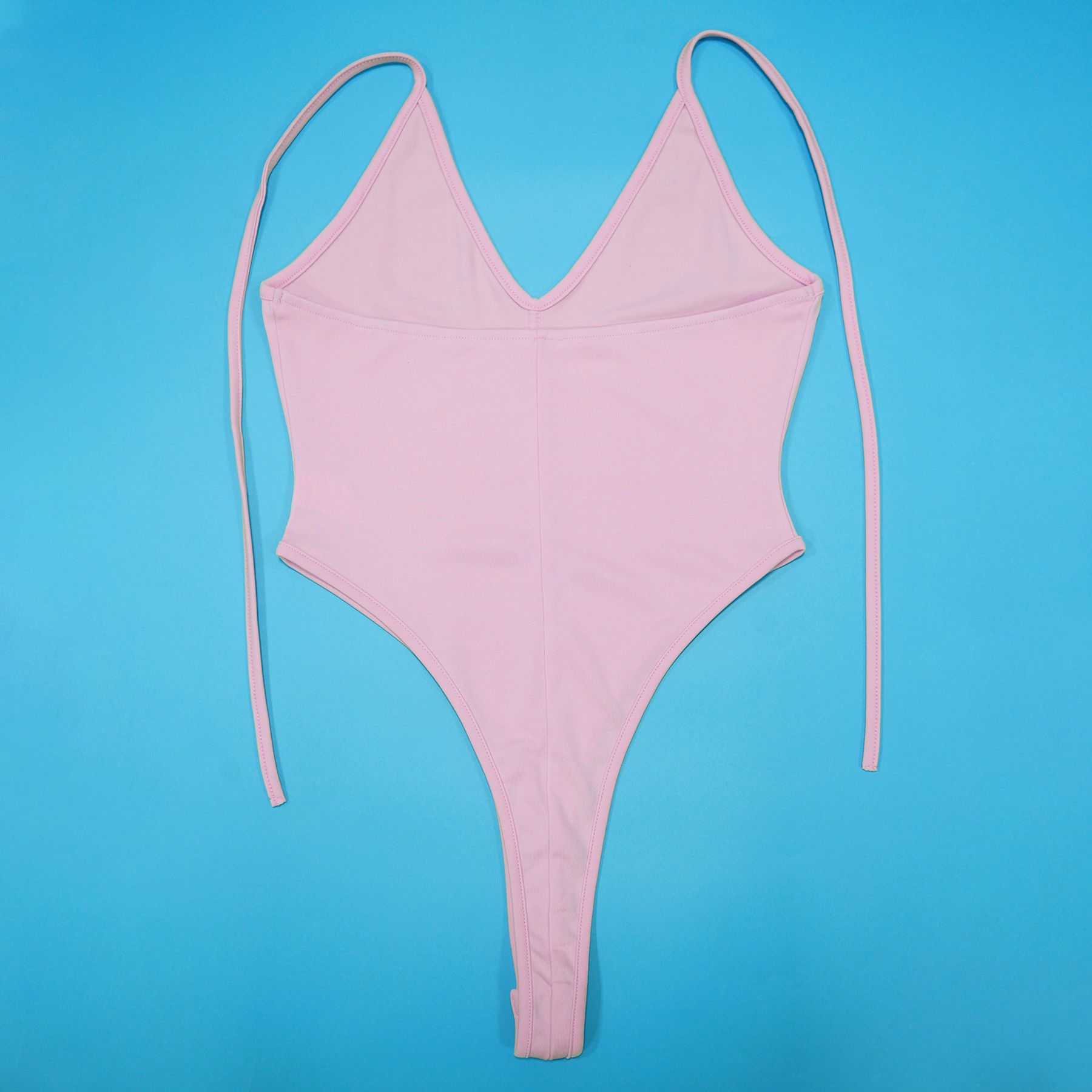 CM.YAYA Summer Women Halter Sleeveless V-Neck Tie Up High Side Split High Waist A-Line Dress Night Club Party Dresses Vestidos