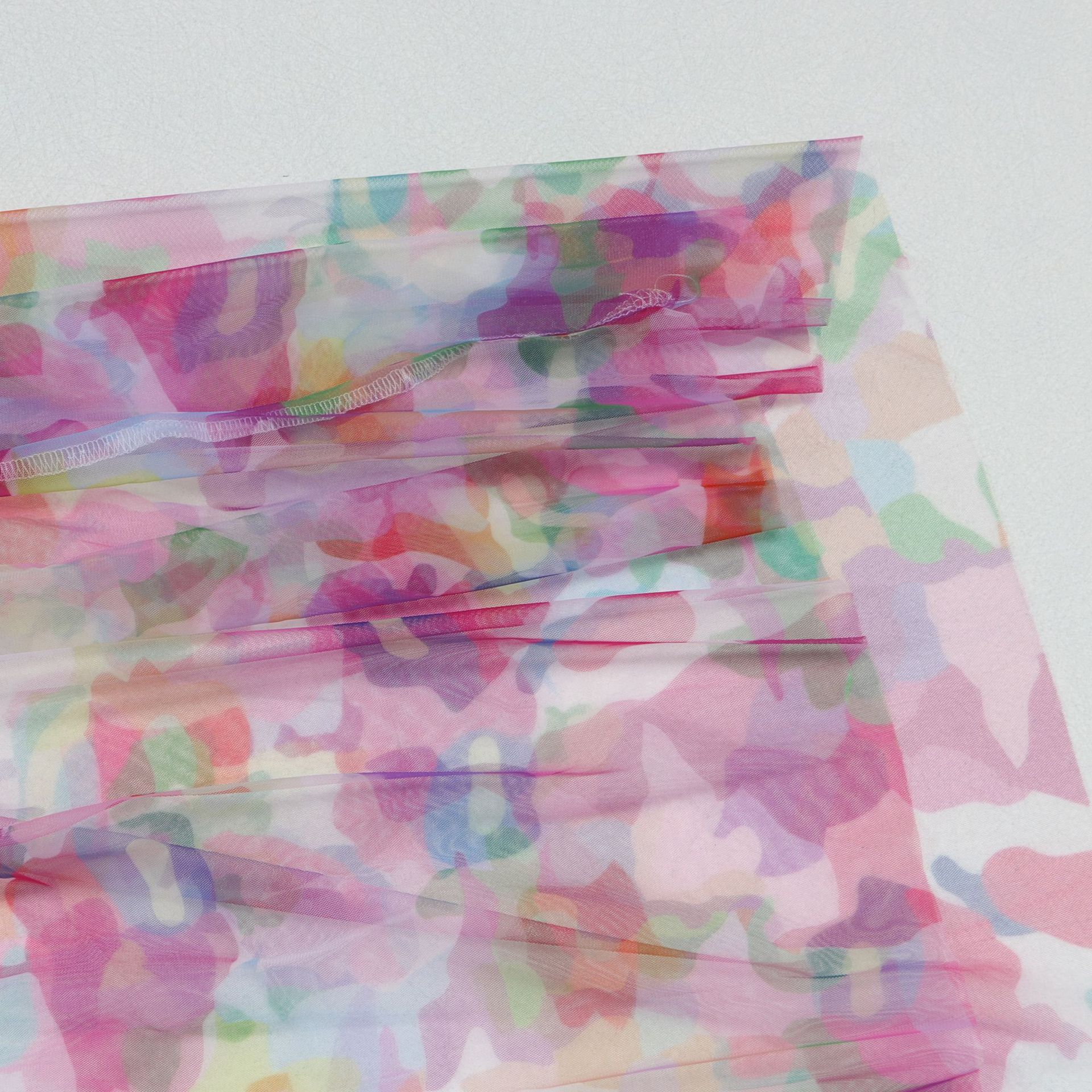 CM.YAYA Women Sleeveless Tie Dye Print Strapless Mesh Bodycon Midi Long Maxi Dress 2025 Birthday Club Party Vestido Sexy Dresses CM.YAYA Women Sleeveless Tie Dye Print Strapless Mesh Bodycon Midi Long Maxi Dress 2025 Birthday Club Party Vestido Sexy Dresses