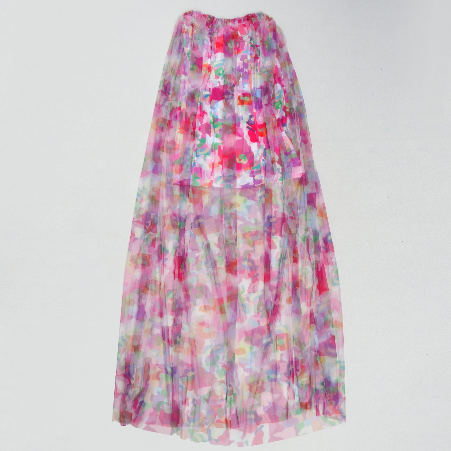 CM.YAYA Women Sleeveless Tie Dye Print Strapless Mesh Bodycon Midi Long Maxi Dress 2025 Birthday Club Party Vestido Sexy Dresses CM.YAYA Women Sleeveless Tie Dye Print Strapless Mesh Bodycon Midi Long Maxi Dress 2025 Birthday Club Party Vestido Sexy Dresses