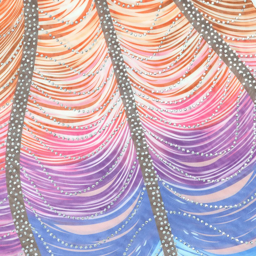 CM.YAYA Women Rainbow Diamonds Crystal Tassel Halter Neck Bodycon Midi Dress 2024 Evening Sexy Party Club Chic Dresses Vestidos