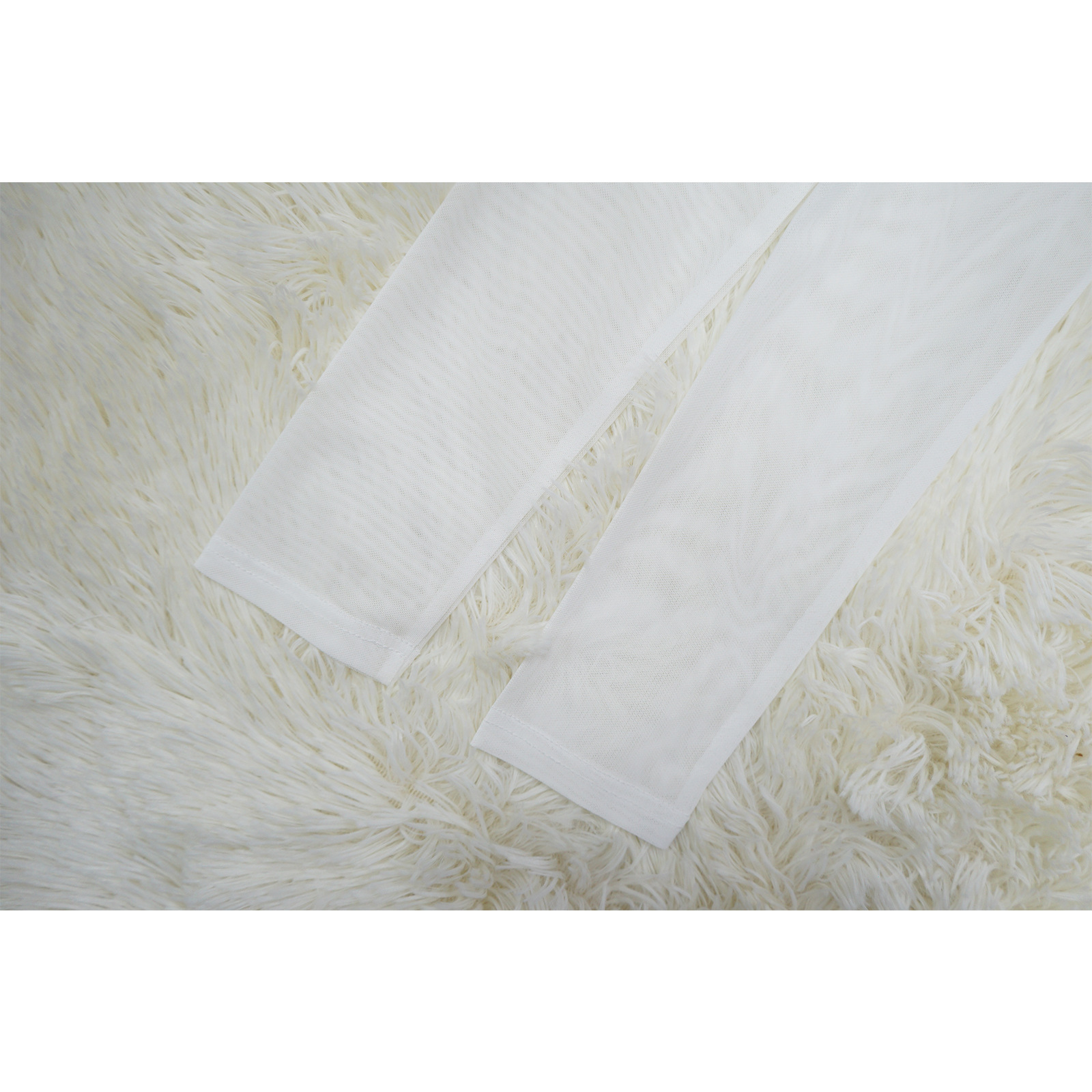 CM.YAYA Women Mesh Patchwork Long Sleeve O-neck T-shirt Ruched Up Irregular Bodycon Midi Dress 2023 Evening Sexy Dresses Vestido