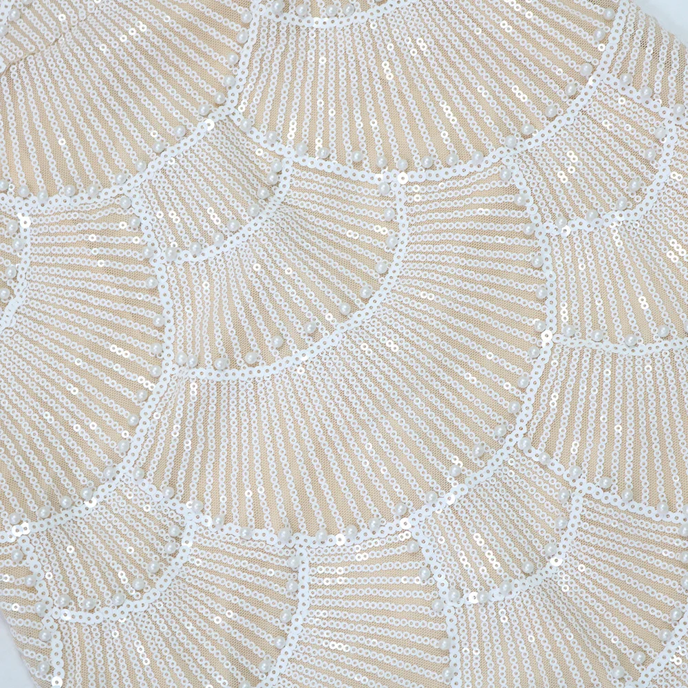 CM.YAYA 2025 Summer Women Sequins Beading Strap Sleeveless Bodycon Maxi Long Dress Sexy Night Evening Birthday Party Dresses