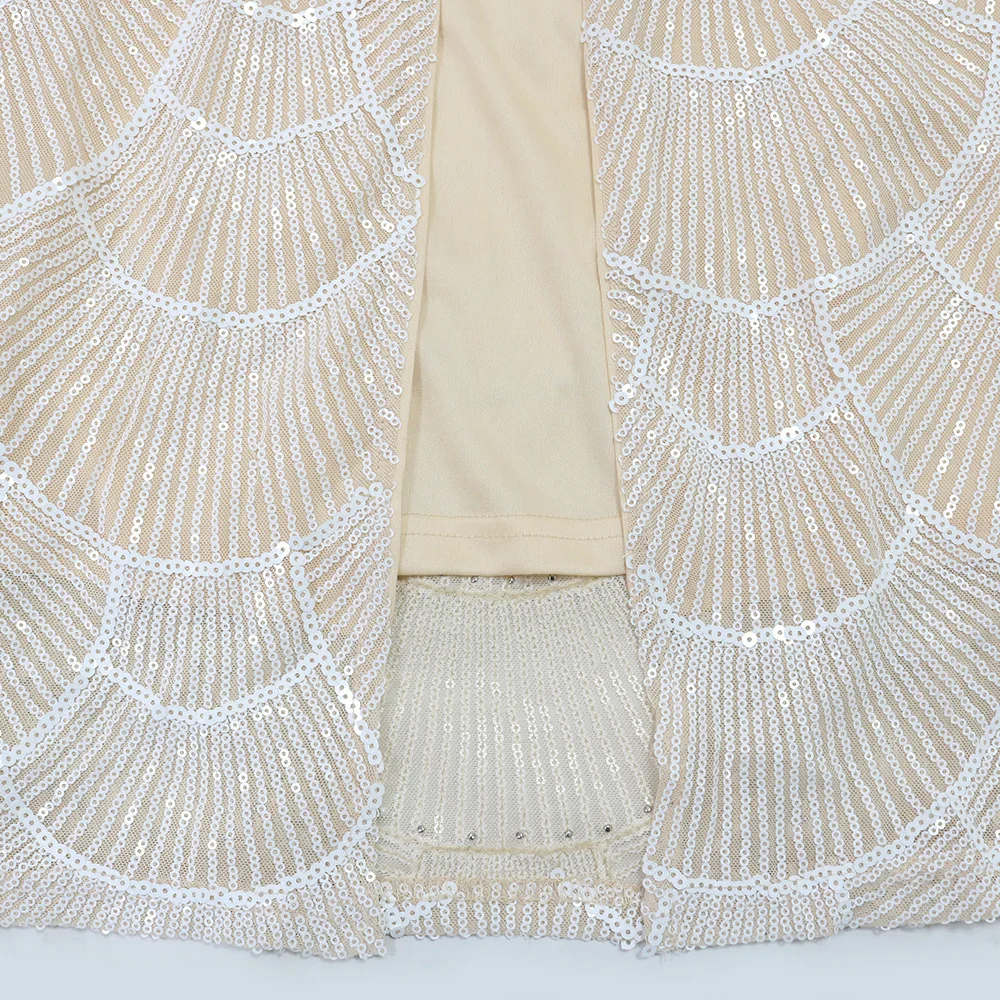 CM.YAYA 2025 Summer Women Sequins Beading Strap Sleeveless Bodycon Maxi Long Dress Sexy Night Evening Birthday Party Dresses