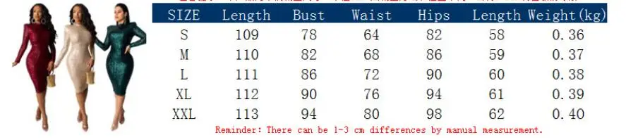 CM.YAYA Spring Winter Dress Women Sequined Sexy Full Sleeve Bodycon O-Neck Night Club Party Street Bandage Midi Pencil Dresses CM.YAYA Spring Winter Dress Women Sequined Sexy Full Sleeve Bodycon O-Neck Night Club Party Street Bandage Midi Pencil Dresses