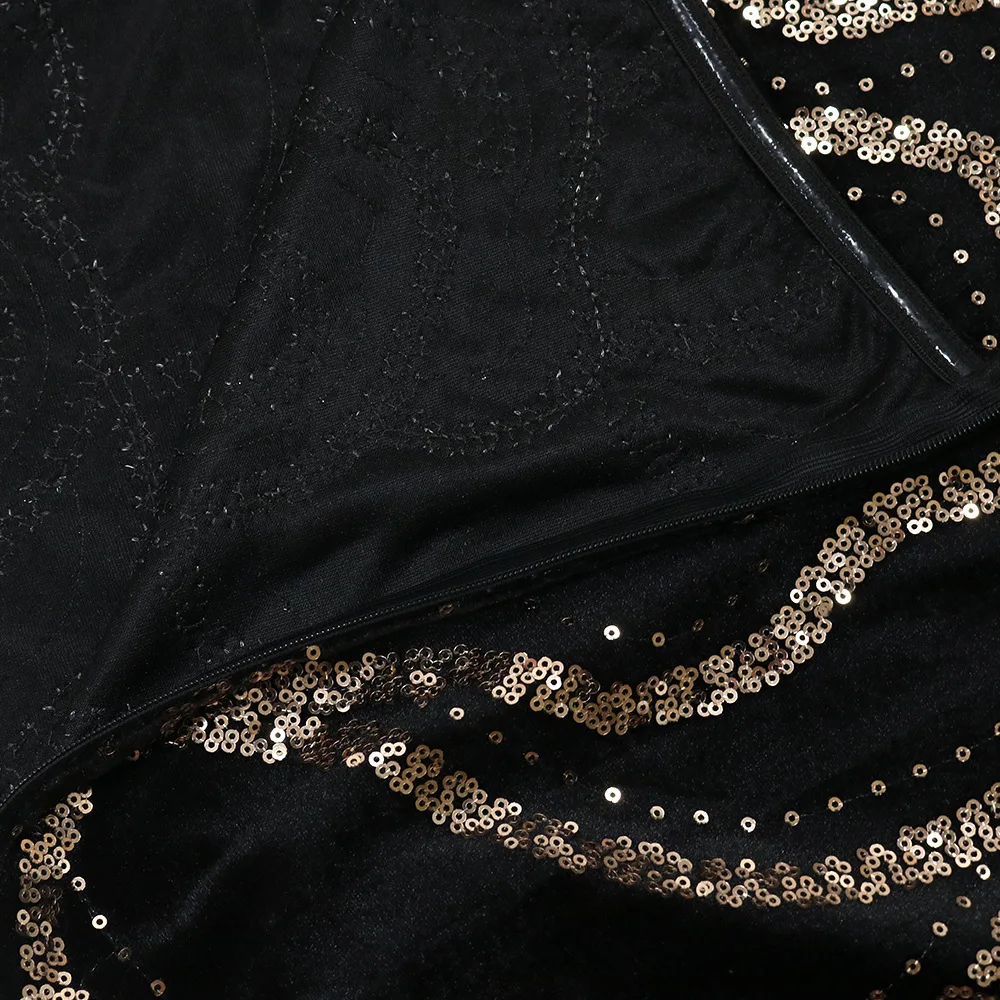 CM.YAYA 2024 Fall Floral Sequined Strapless Women Sleeveless Long Dress Sexy Birthday Party Evening Prom Maxi Dresses Vestidos