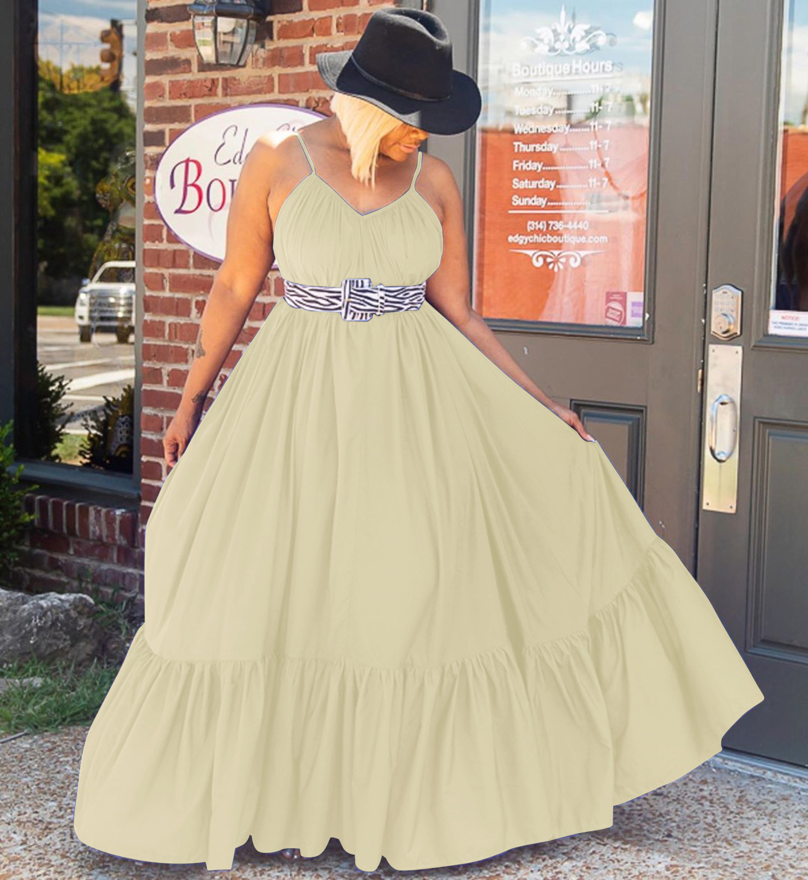 CMYAYA Women Summer Long Maxi Dress Sexy Sleeveless Strap Loose Beach Party Night Club Bandage Female S-5XL Dresses Vestido